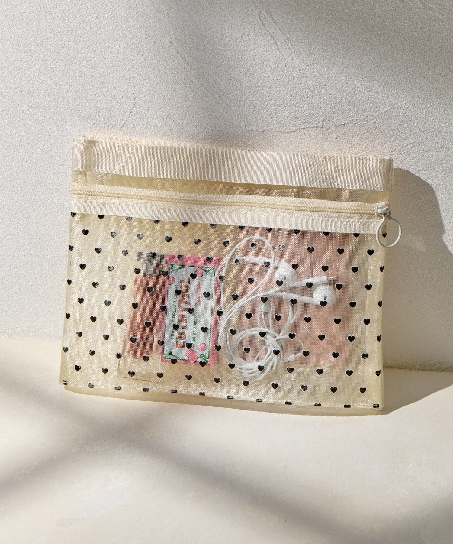 Lattice(ラティス) 【2/12 0:00~予約開始】ハートバッグインバッグ(横型)