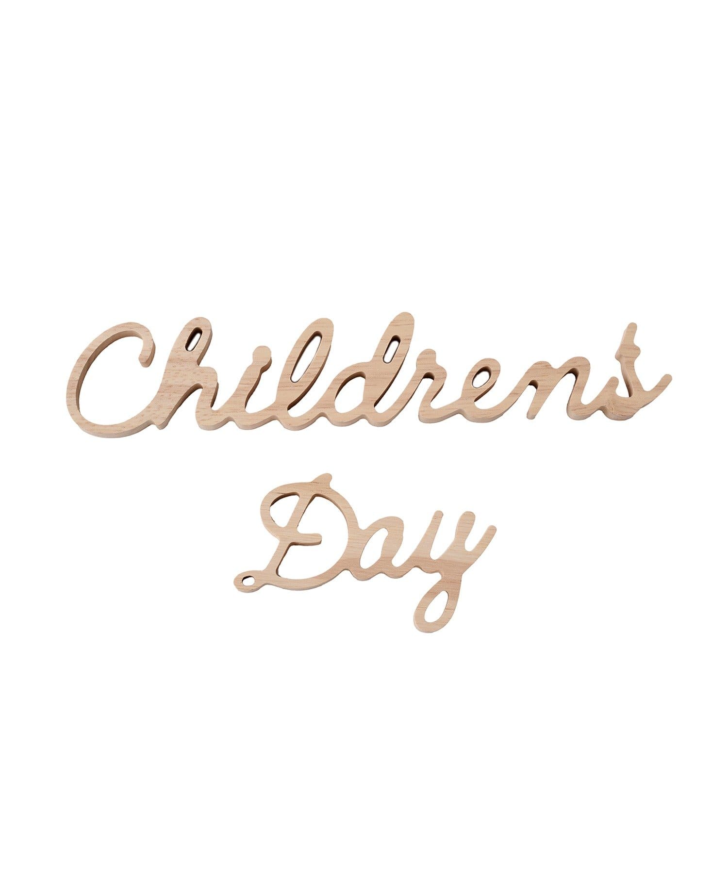 3COINS(スリーコインズ) 木製レターバナー／こどもの日