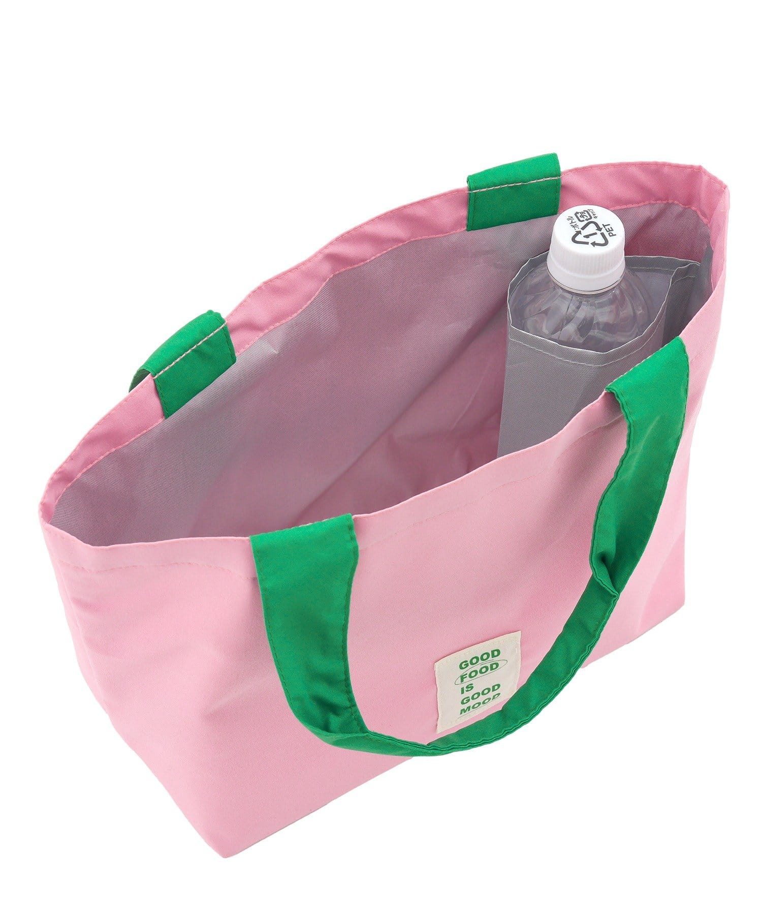 3COINS(スリーコインズ) 《裏地アルミ加工》ランチトートバッグ