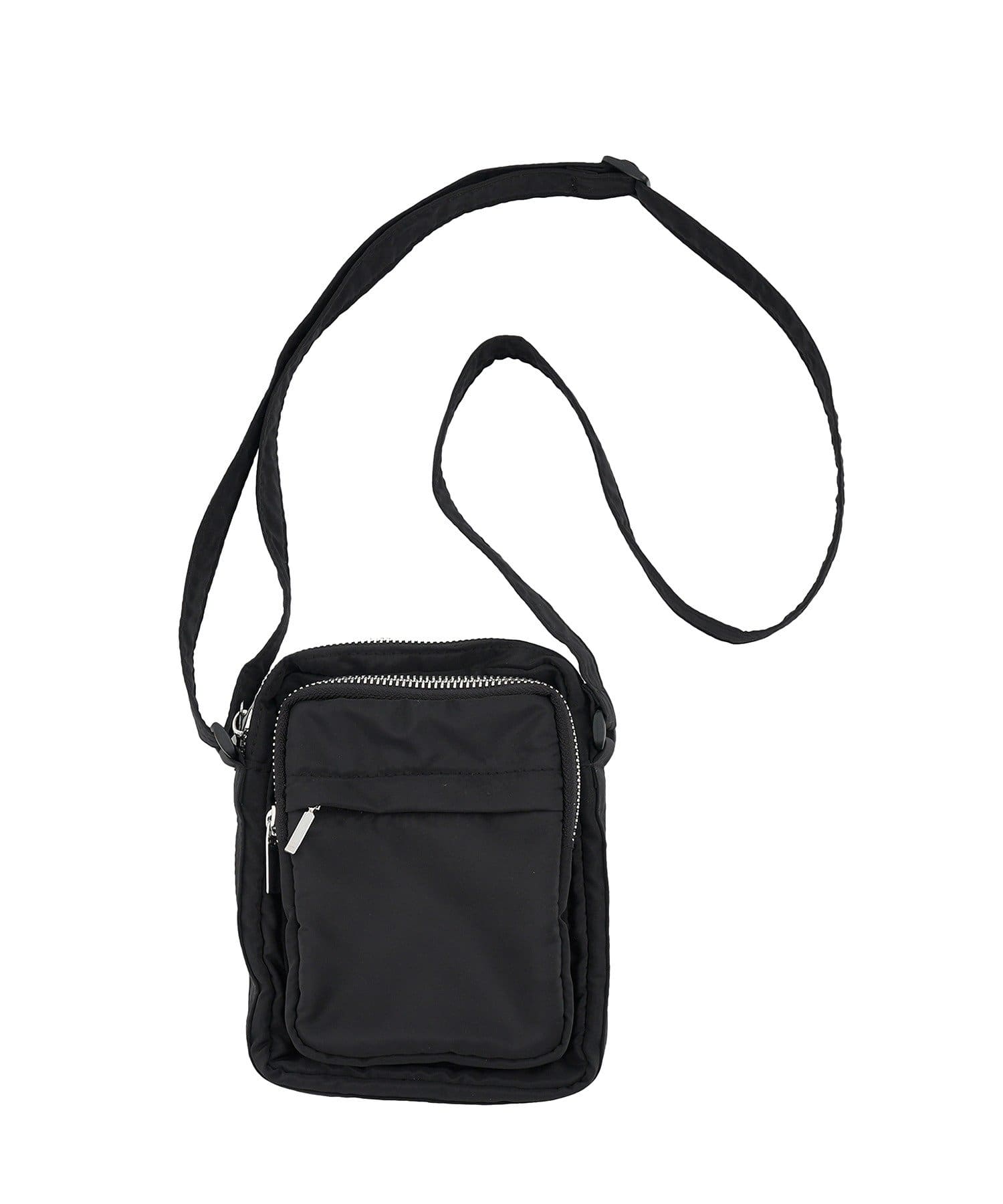 3COINS(スリーコインズ) はっ水ミニショルダーバッグ