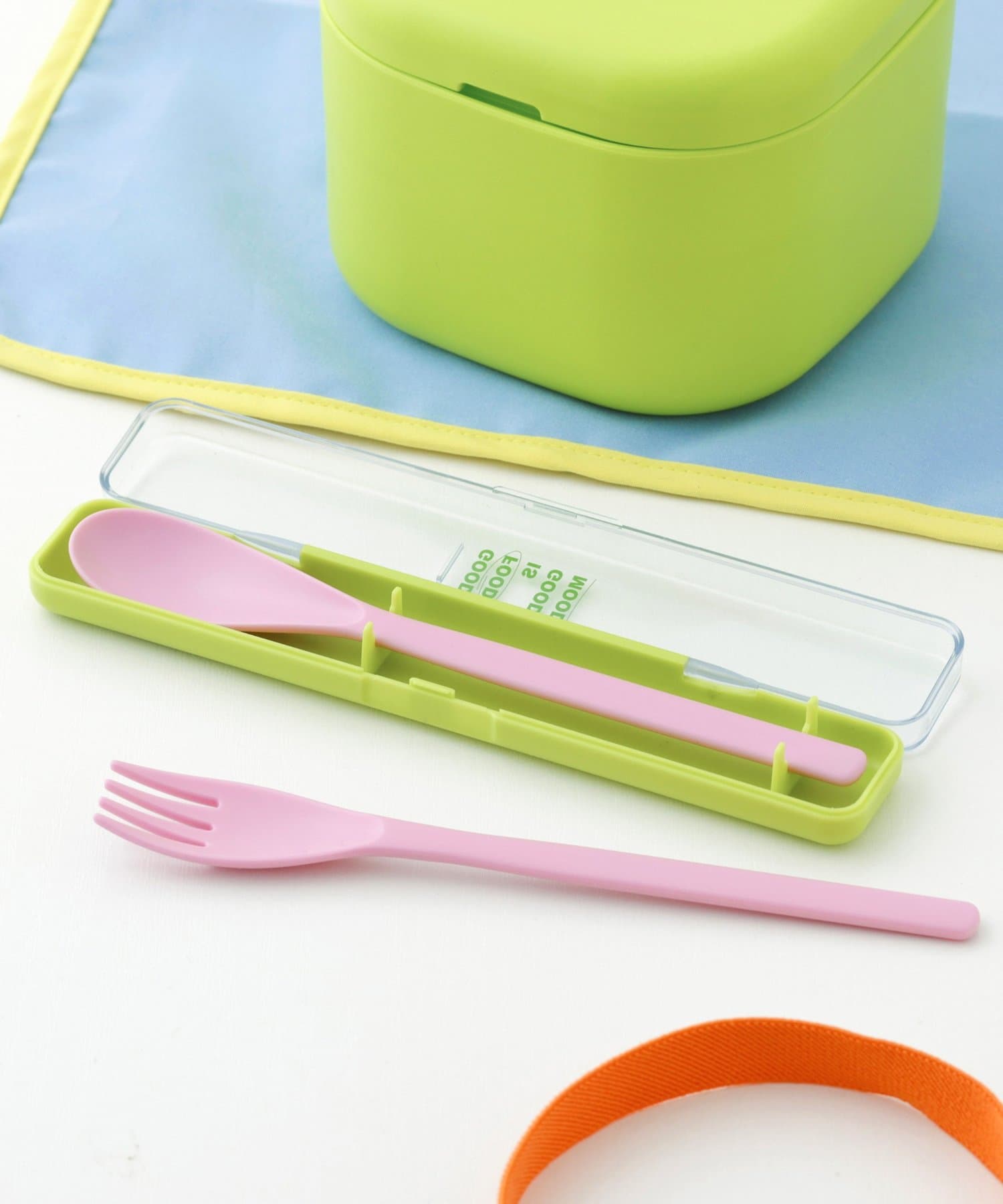 3COINS(スリーコインズ) ケース付きスプーンフォーク