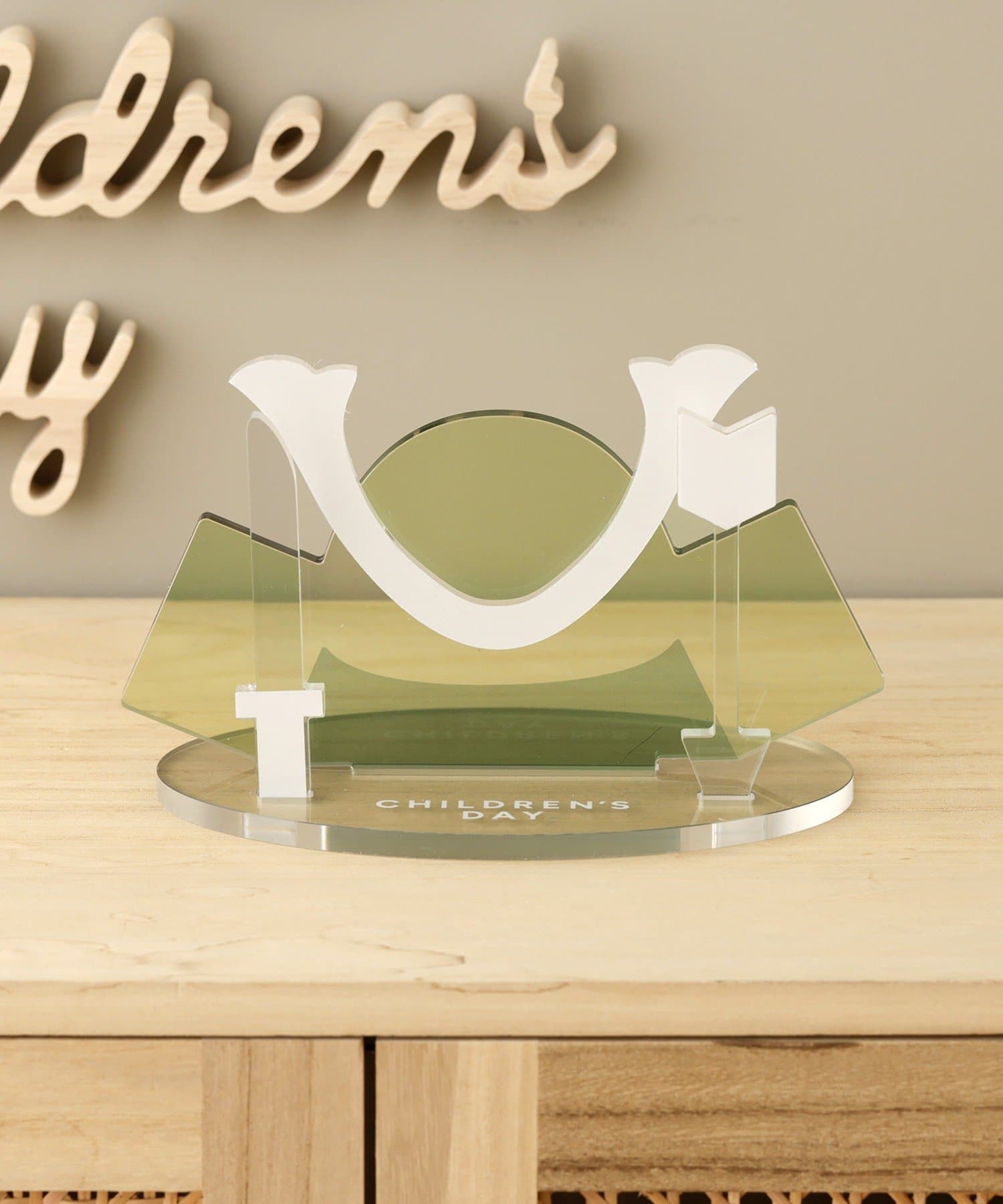 3COINS(スリーコインズ) かぶとオブジェ／こどもの日