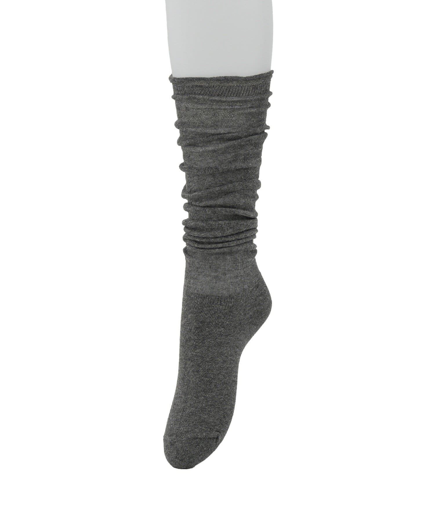 3COINS(スリーコインズ) くしゅルーズハイソックス