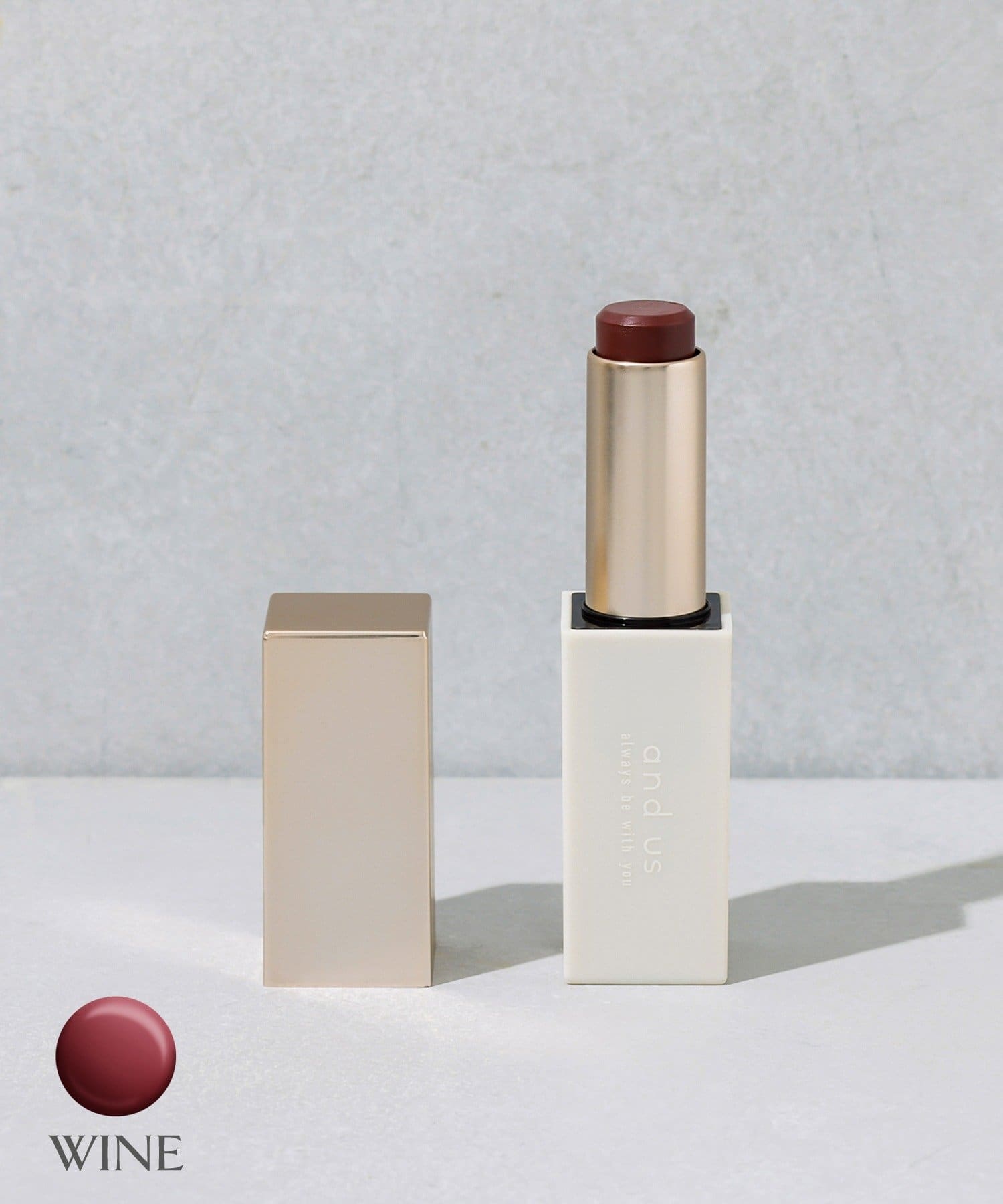 3COINS(スリーコインズ) 《3/13（金）より順次発売》生うるリップカラー／and us