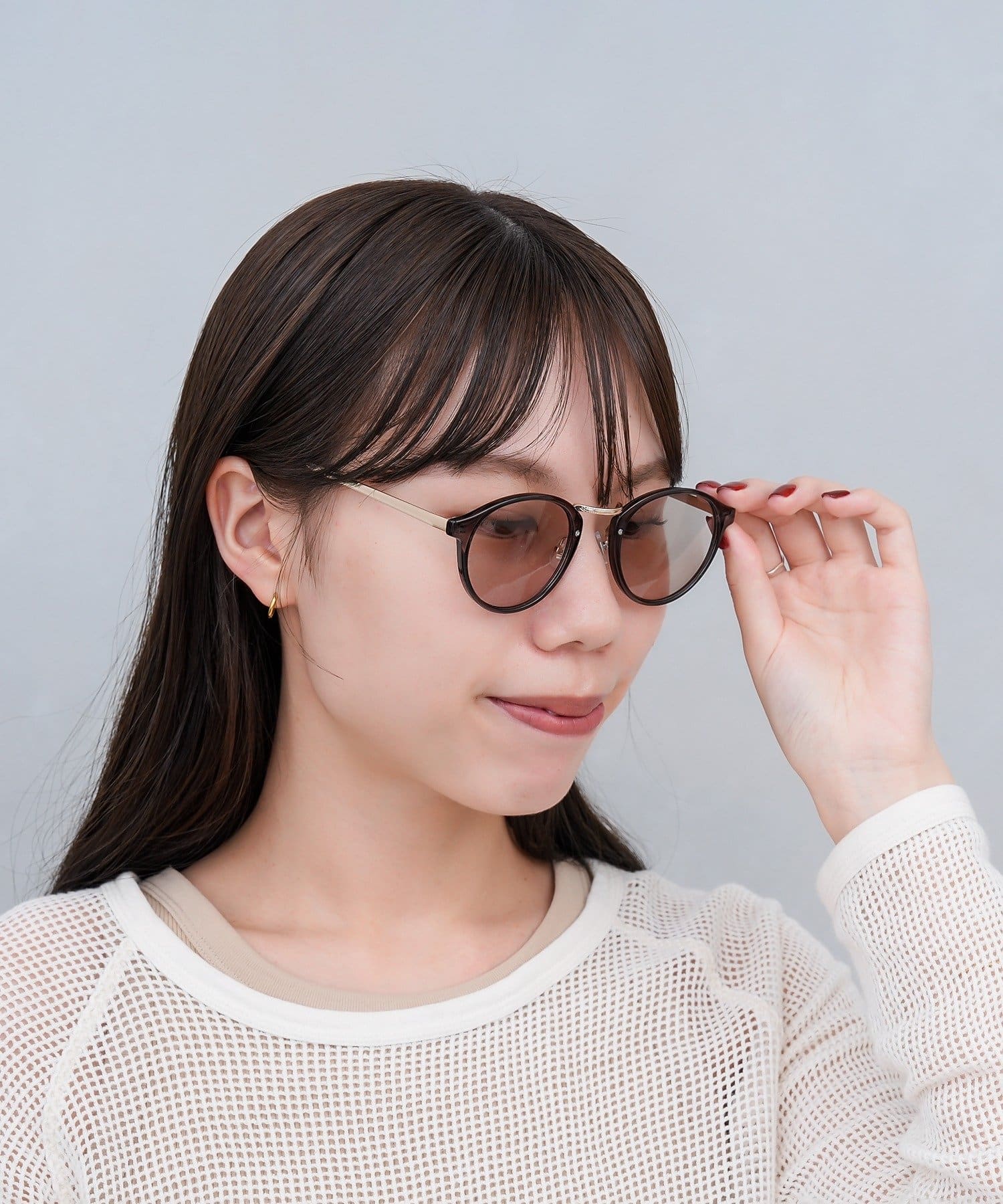 salut!(サリュ) メタルポイント調光サングラス