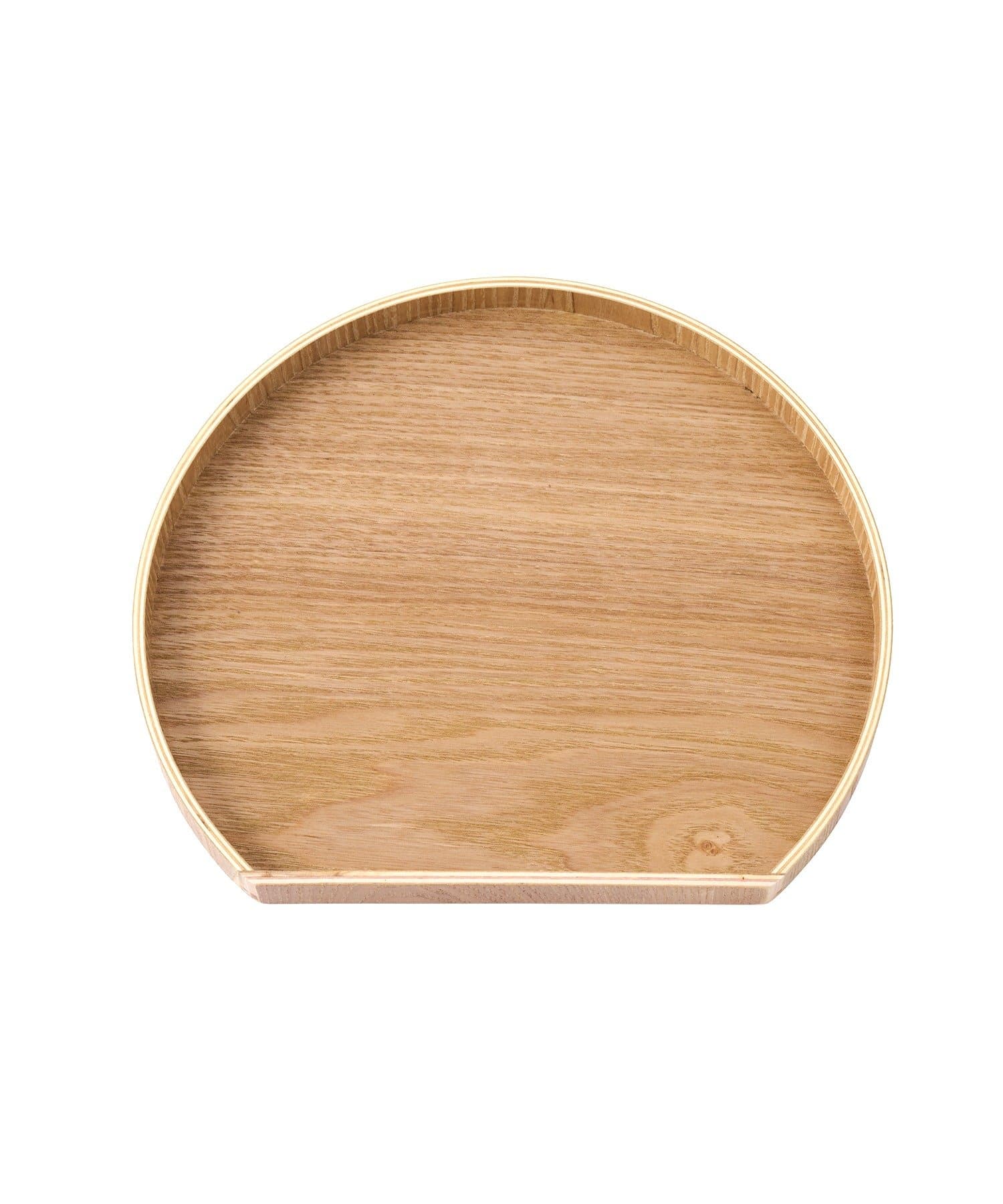 salut!(サリュ) 木製半月トレイミニ／新生活食器