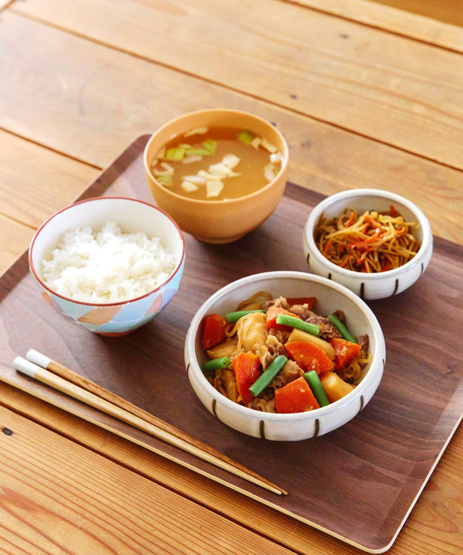 salut!(サリュ) カラーエンド箸／新生活食器