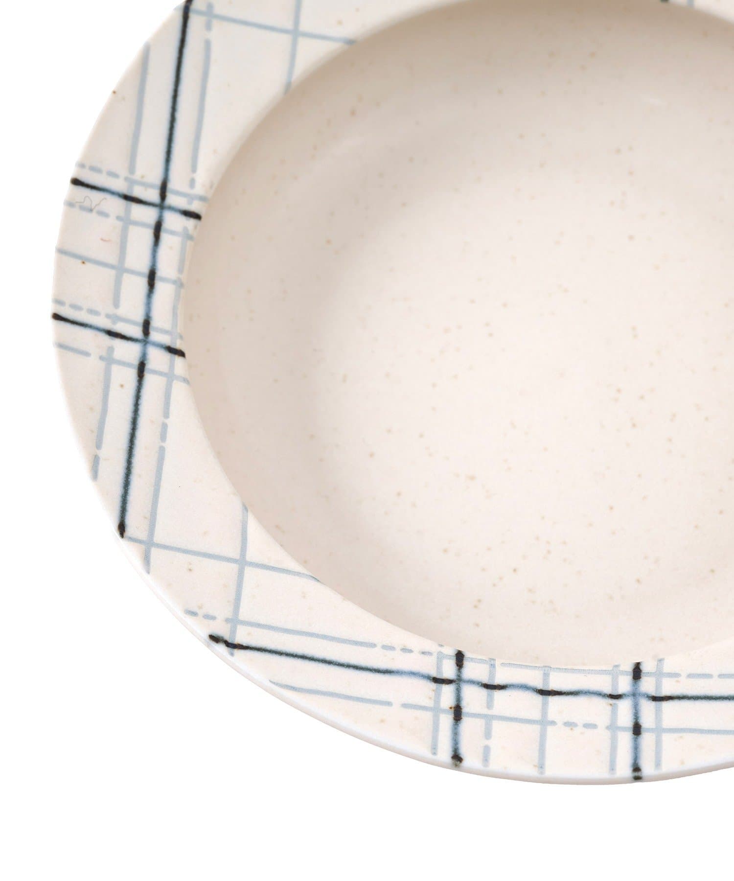 salut!(サリュ) チェックディーププレート：17cm／新生活食器