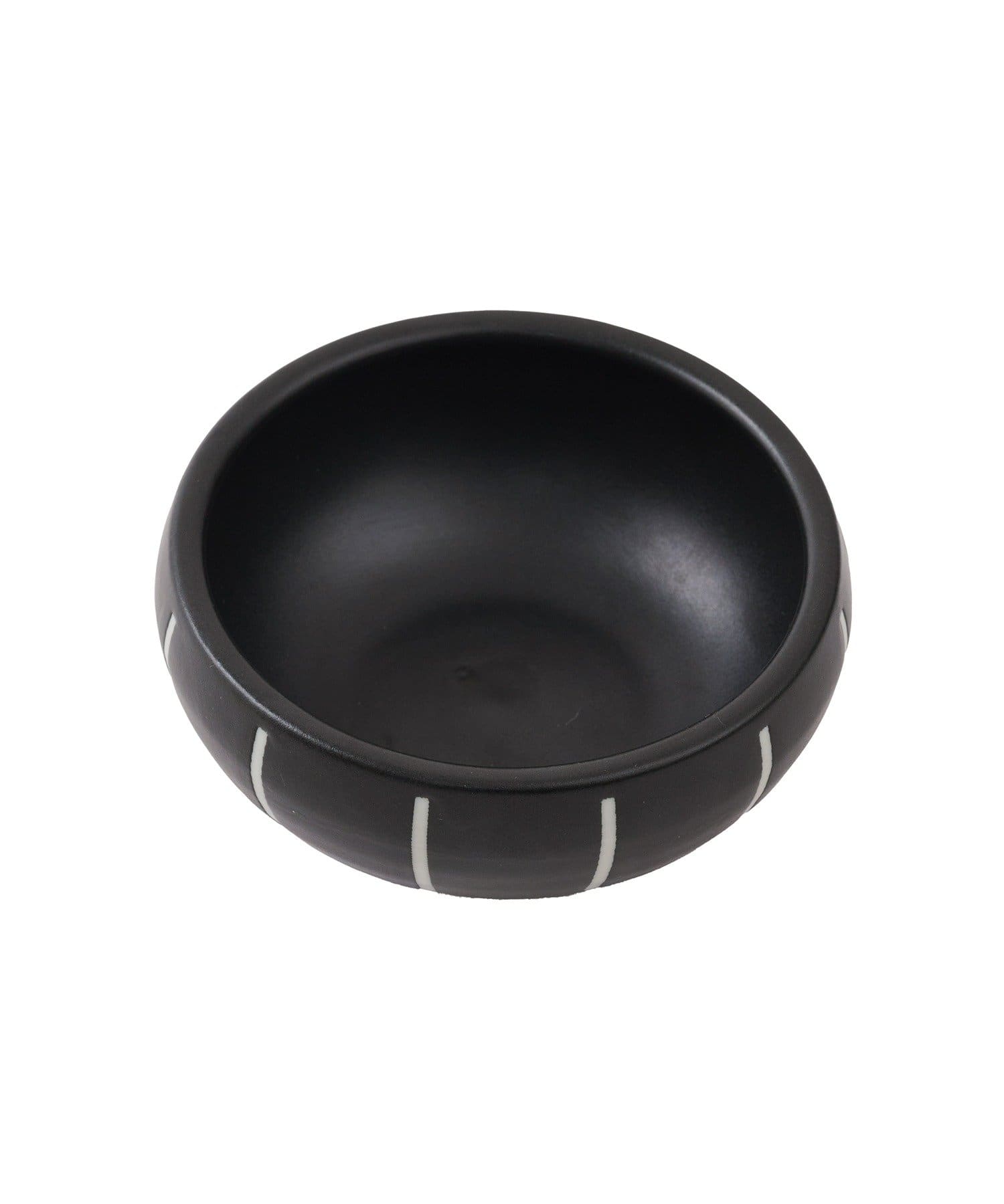 salut!(サリュ) すくいやすい縦縞ボウル：9cm／新生活食器