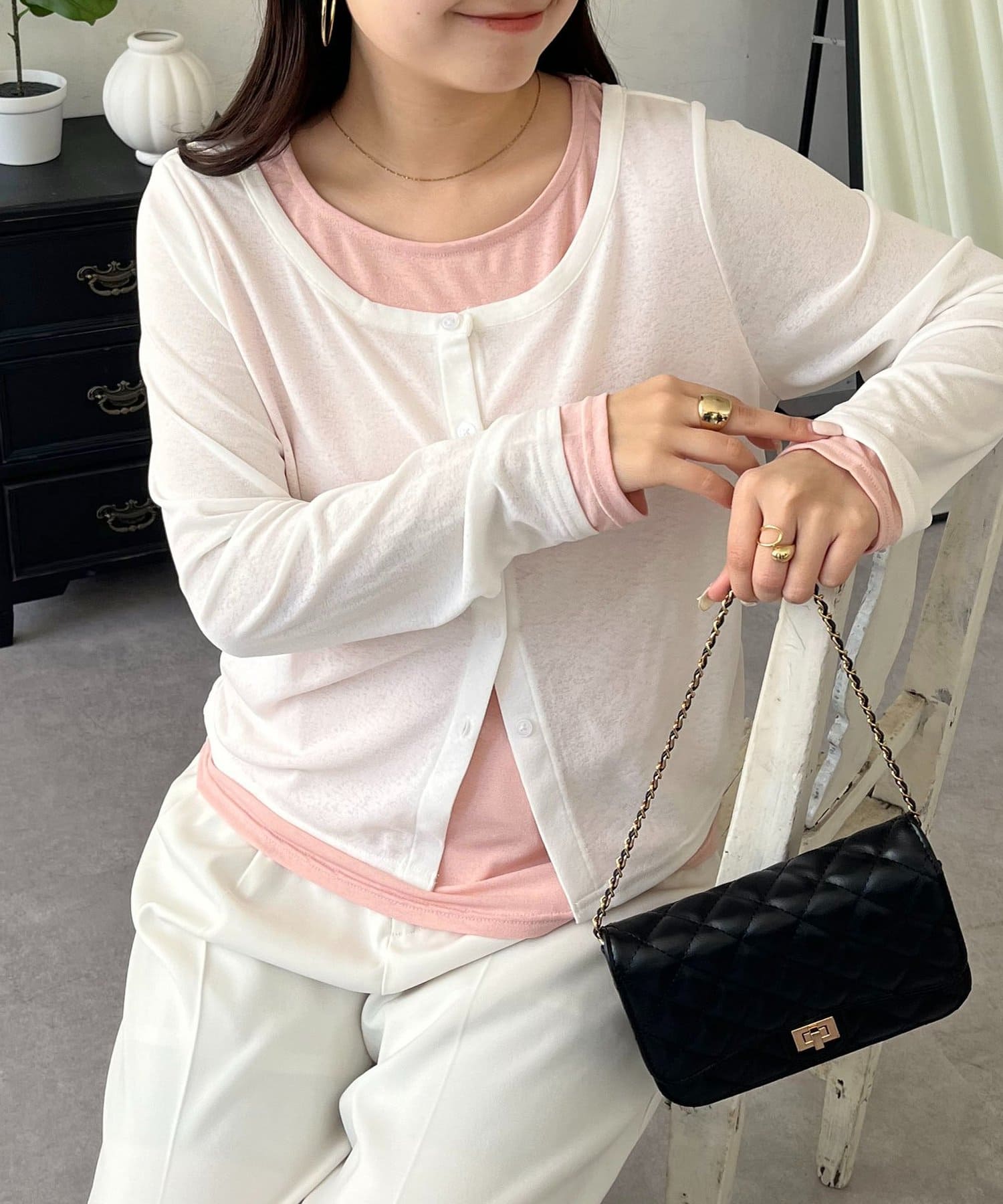 prose verse(プロズヴェール) レイヤードライクシアートップス