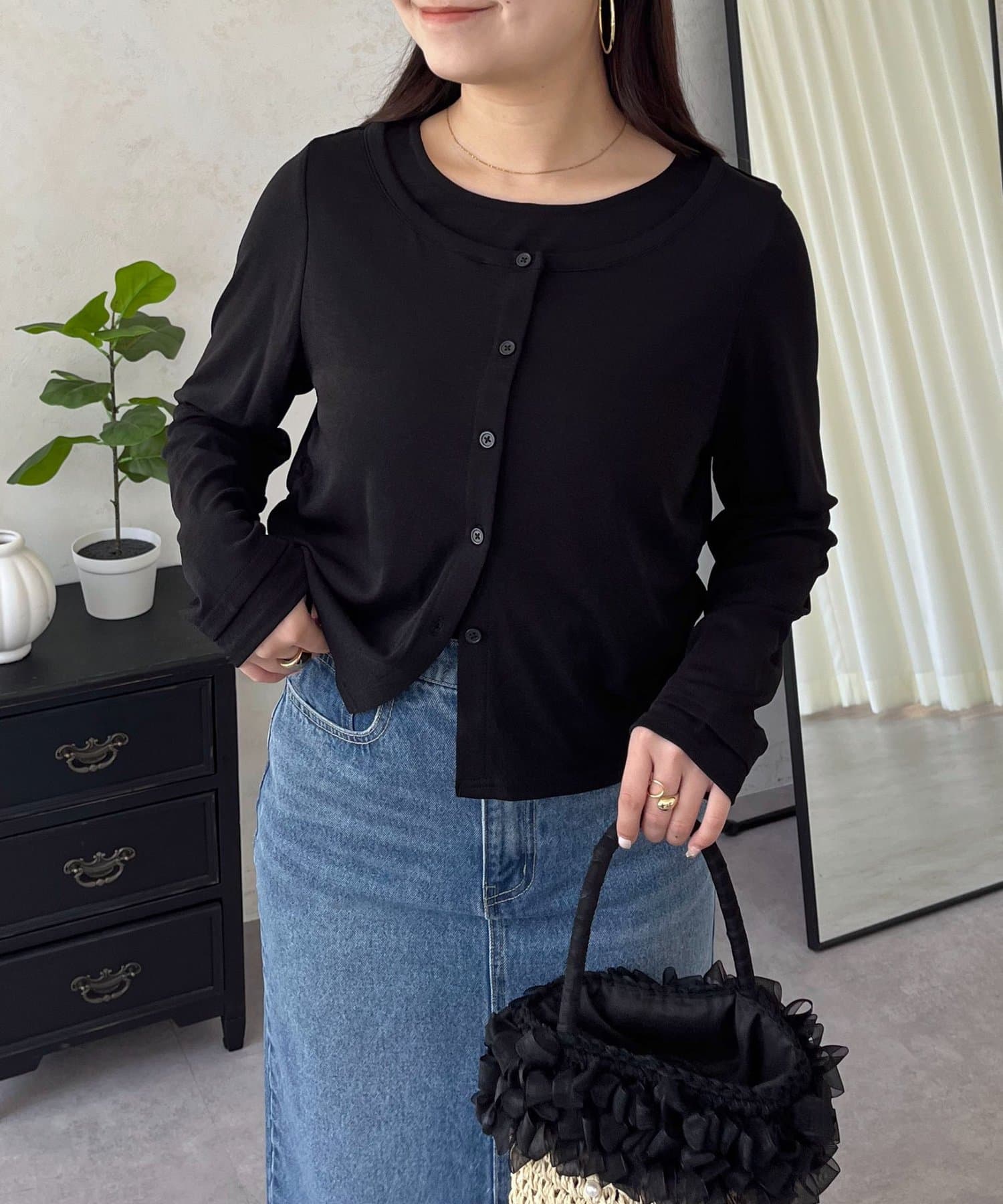 prose verse(プロズヴェール) レイヤードライクシアートップス