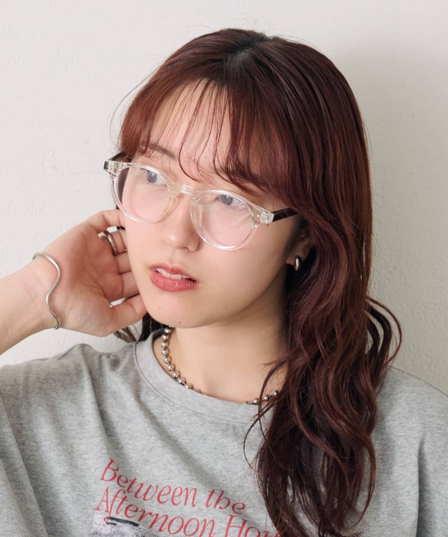 mystic(ミスティック) マーブルクリアメガネ