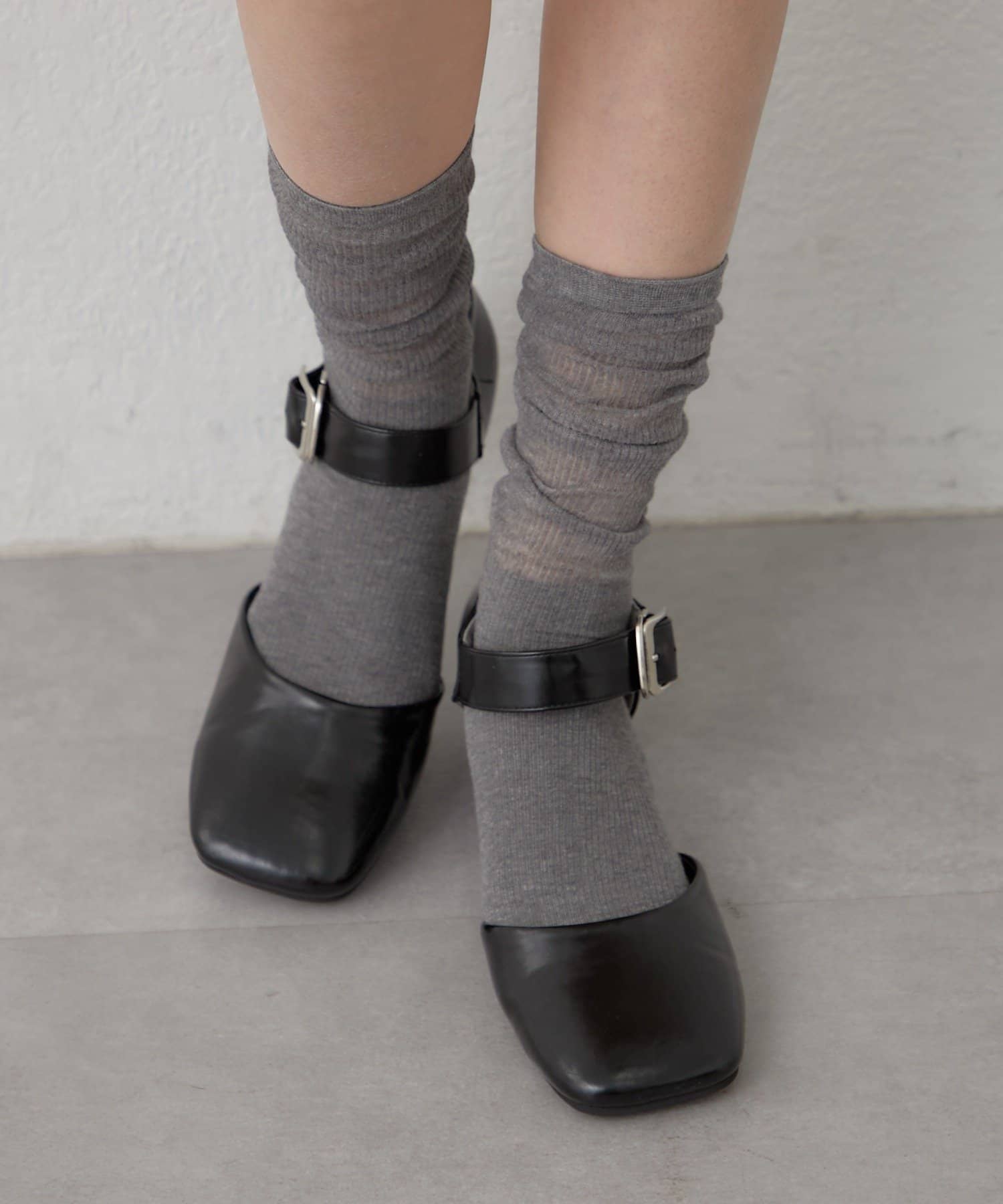 mystic(ミスティック) シアーカラーソックス