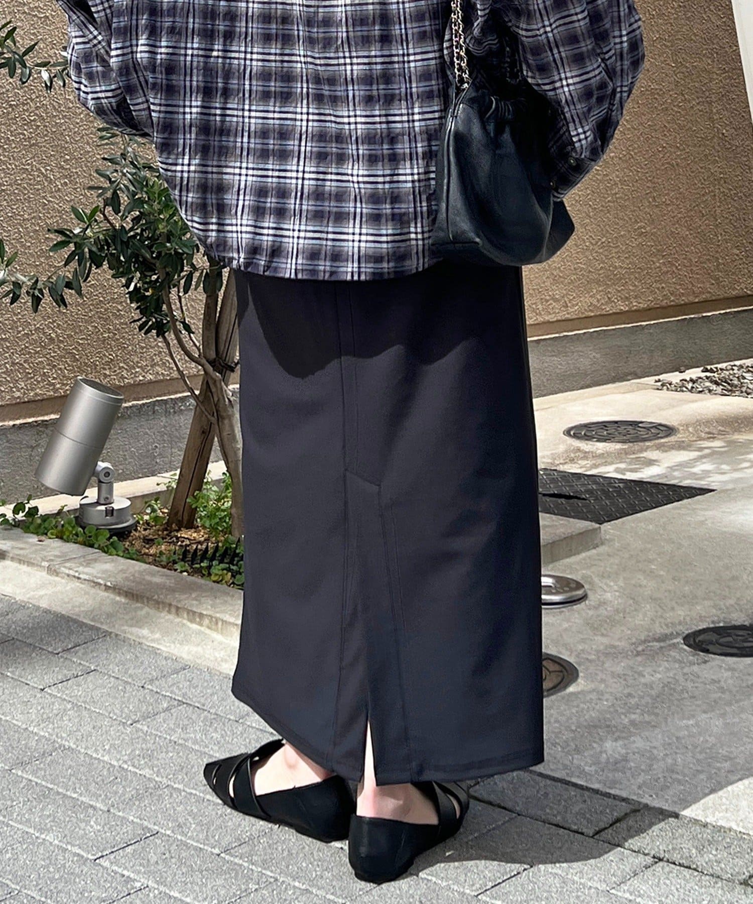 un dix cors(アンディコール) Iラインスカート