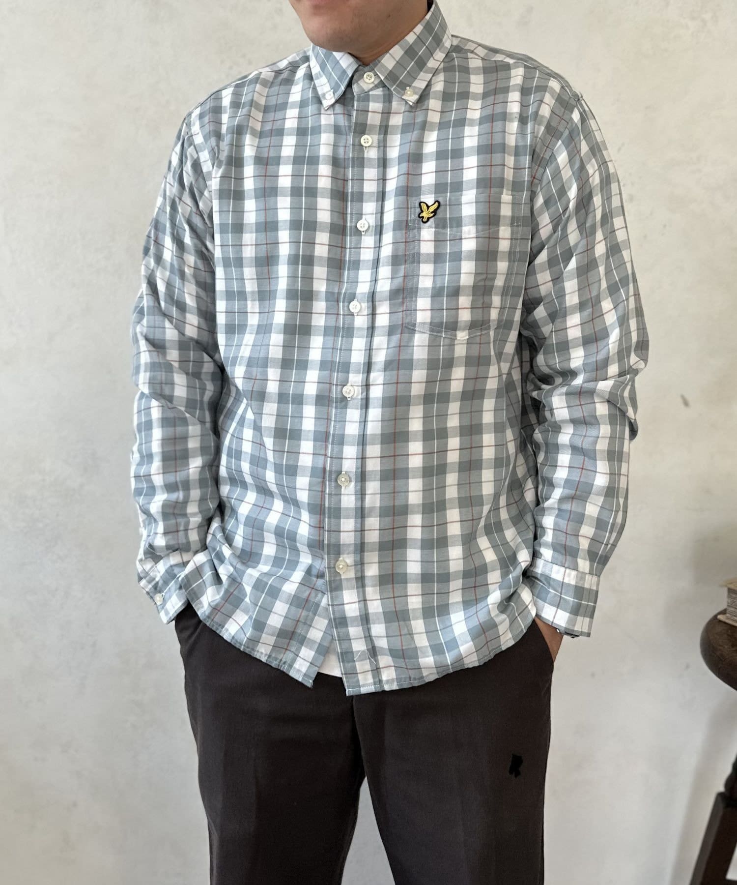 LOCUST(ローカスト) 【LYLE&SCOTT】チャックシャツ