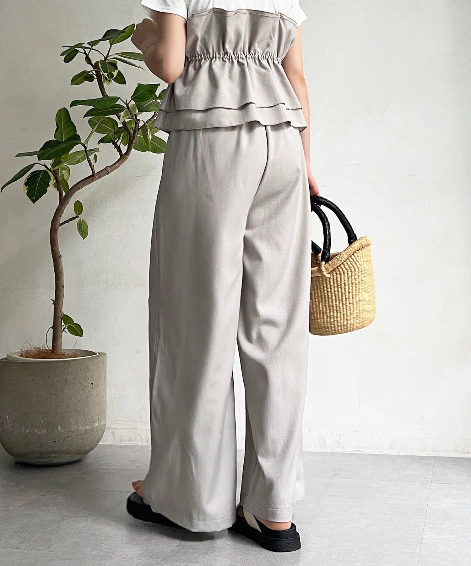 un dix cors(アンディコール) フリルセットアップ