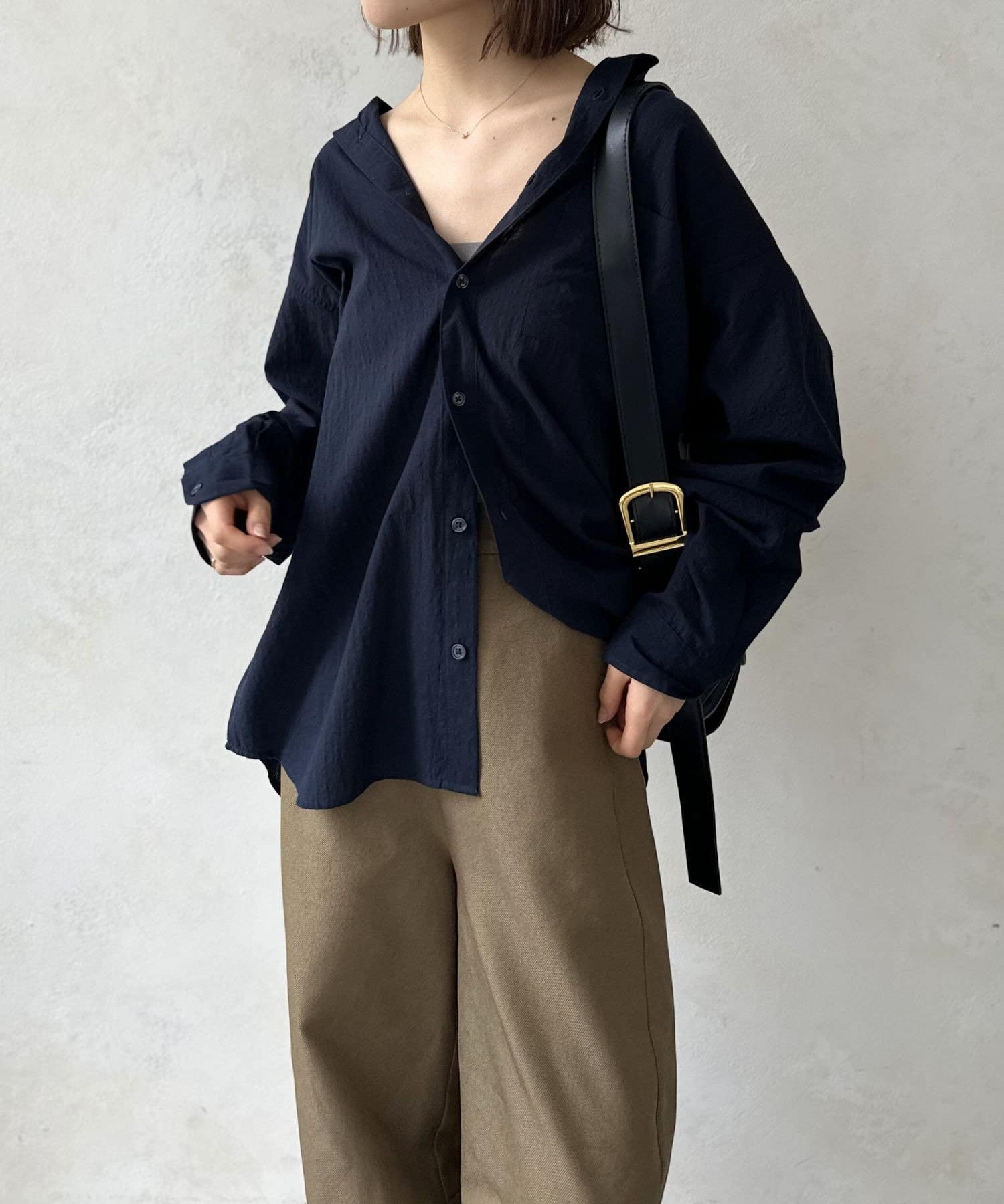 LOCUST(ローカスト) 【ユニセックス/サラッと着れる】 エアリーシャツ