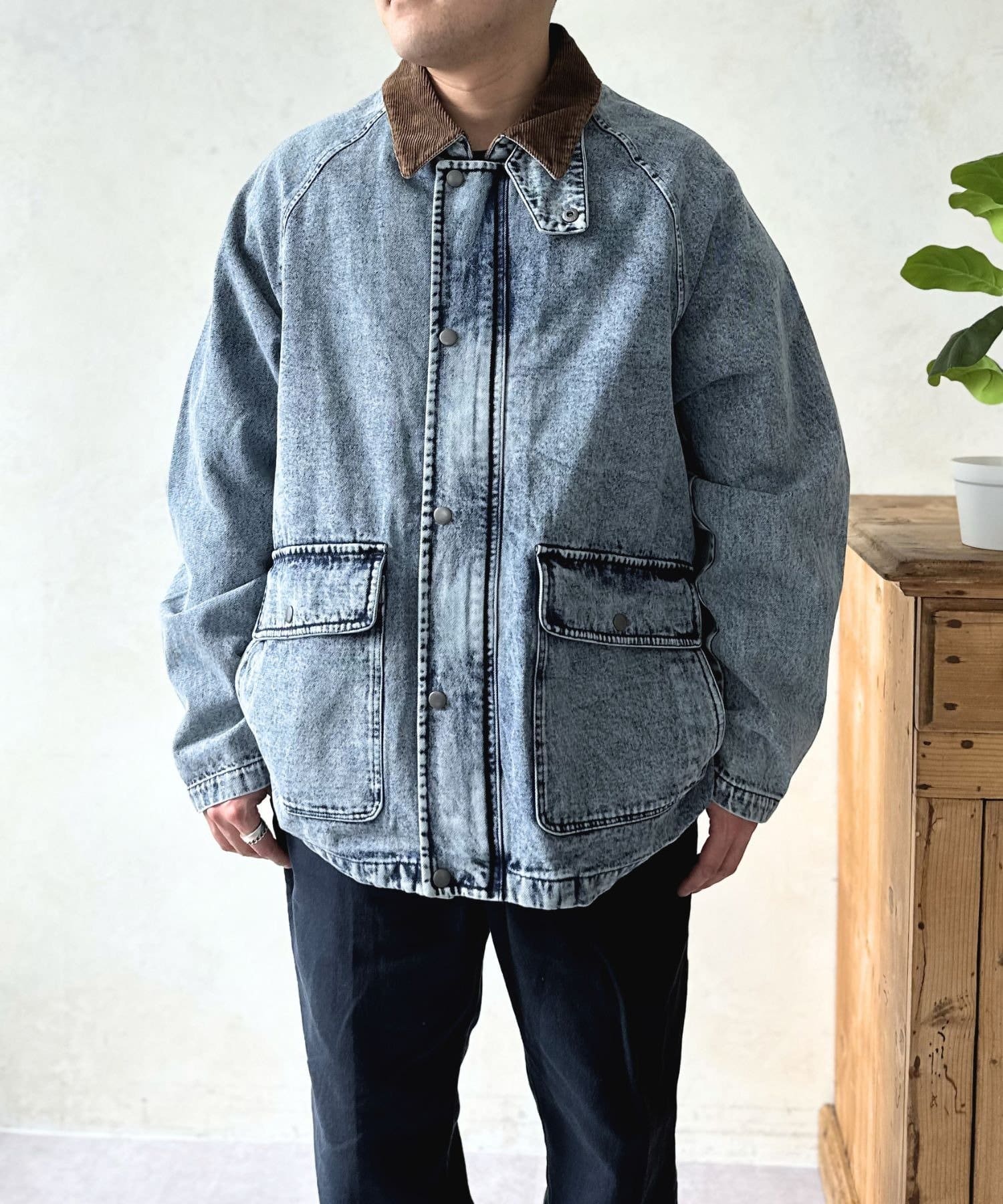 LOCUST(ローカスト) 【ユニセックス】襟付きジャケット