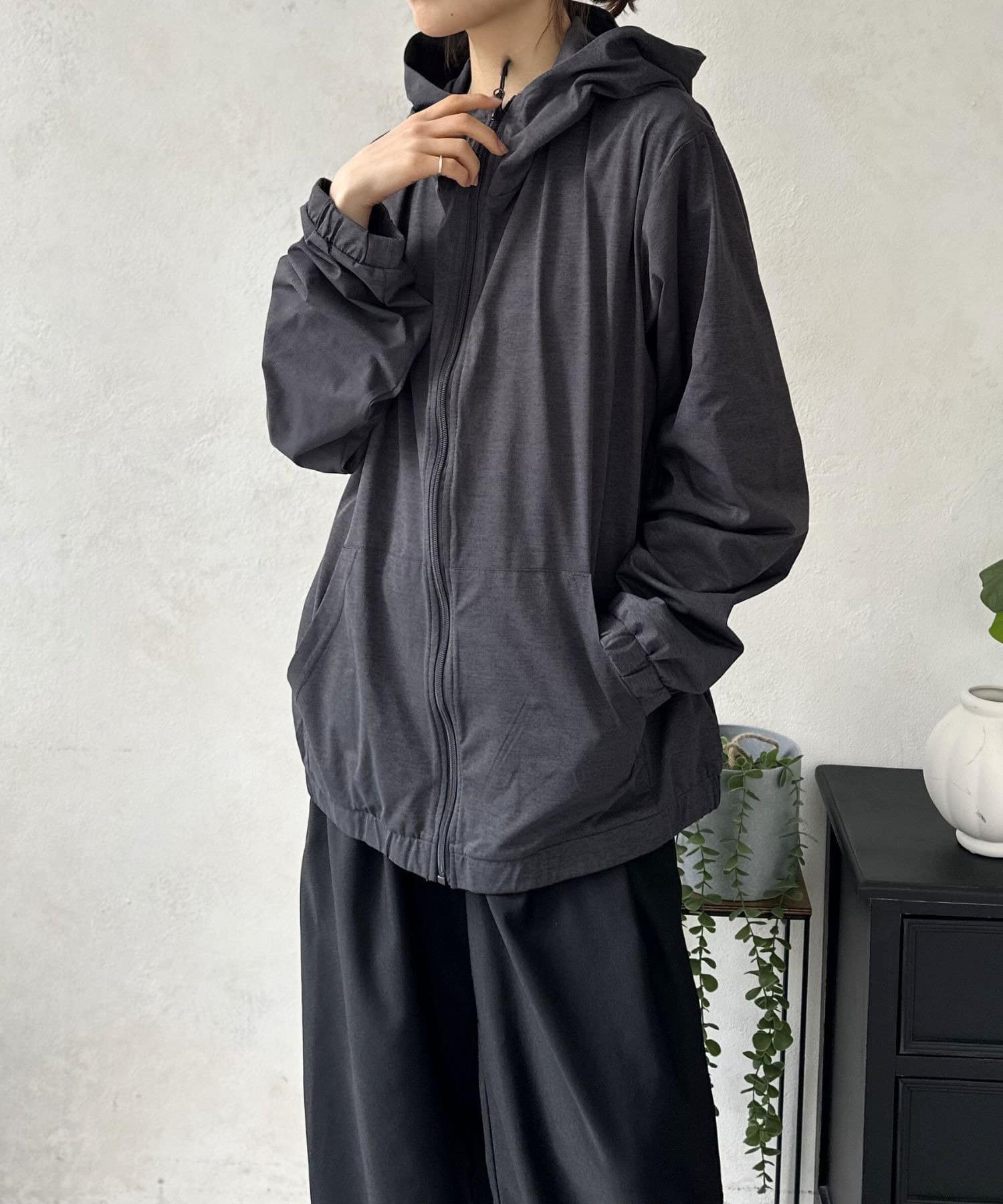 LOCUST(ローカスト) 【ユニセックス】TPドライアクティブジップパーカー