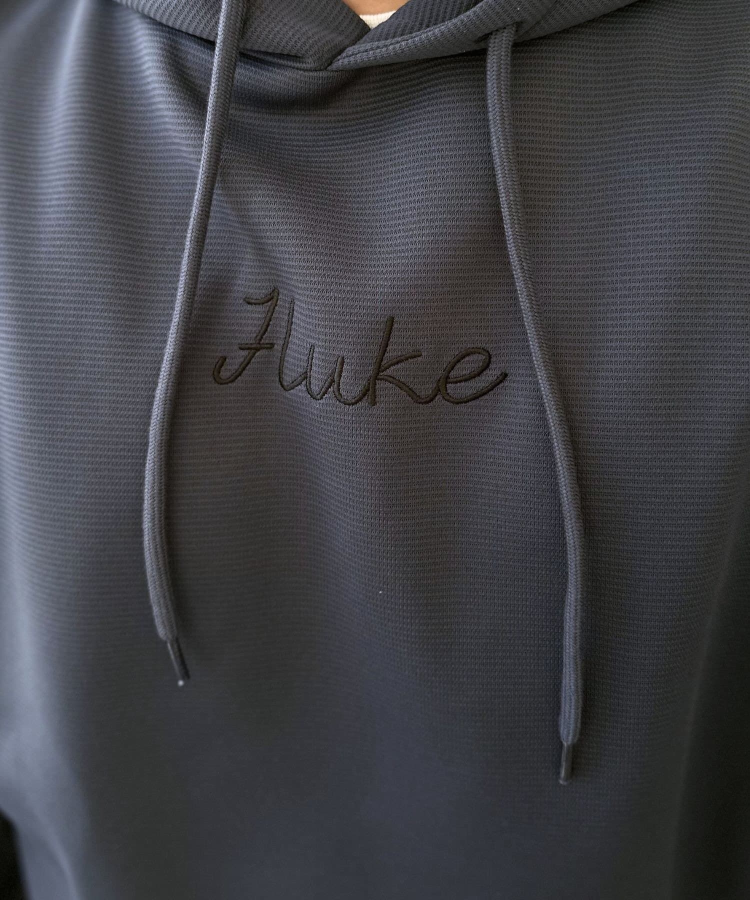 LOCUST(ローカスト) 【1枚で着映えする】ダンボールレイヤード風パーカー