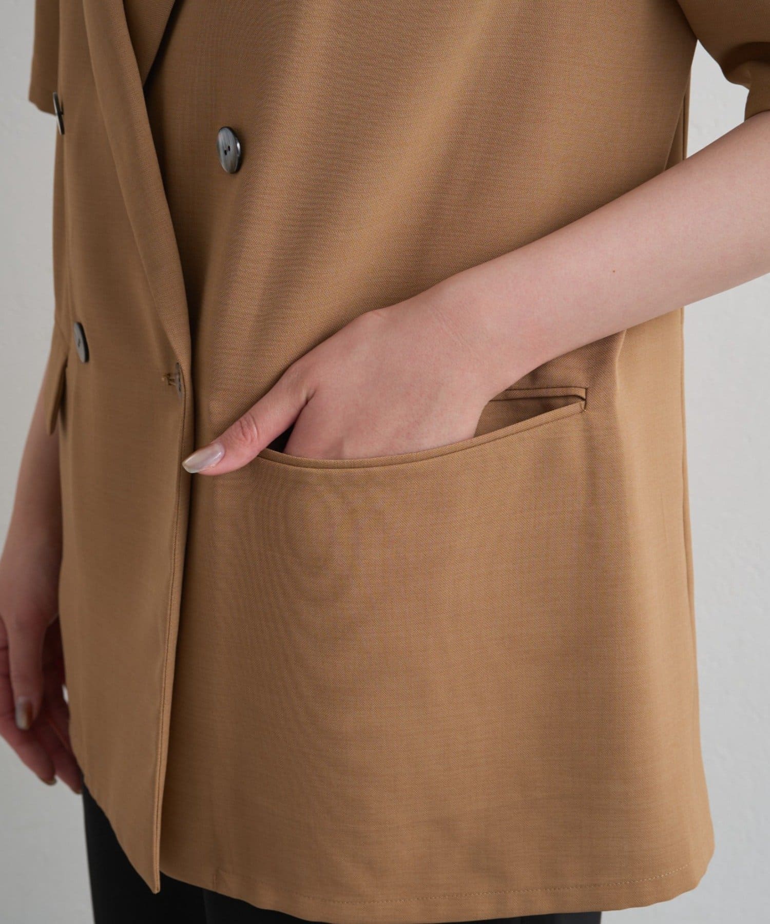 LOUNGEDRESS(ラウンジドレス) ハーフスリーブジャケット