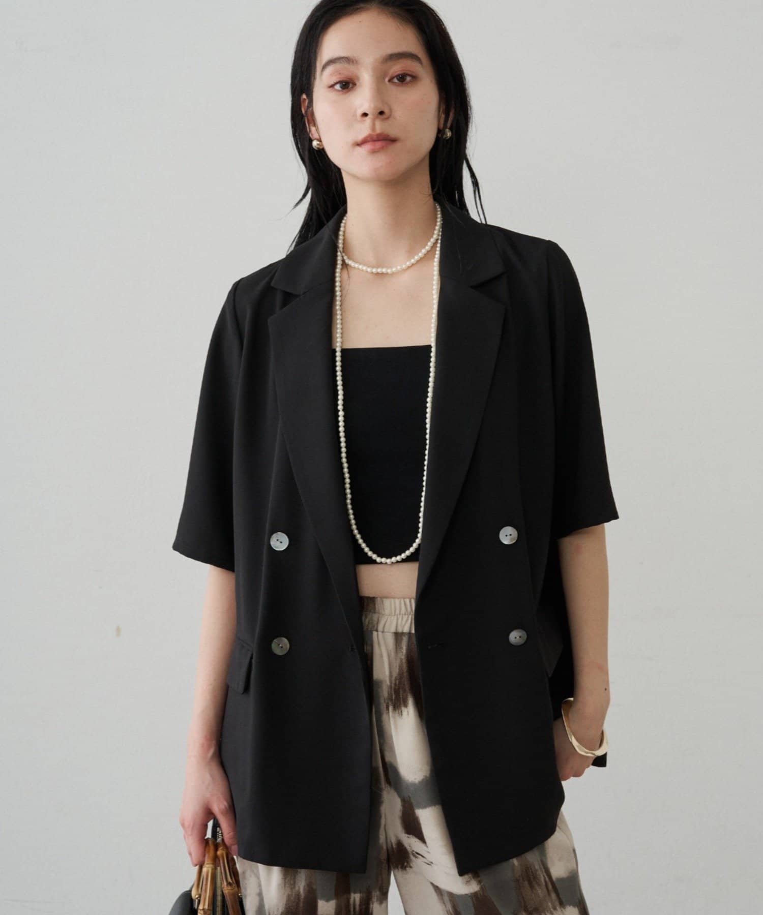 LOUNGEDRESS(ラウンジドレス) ハーフスリーブジャケット