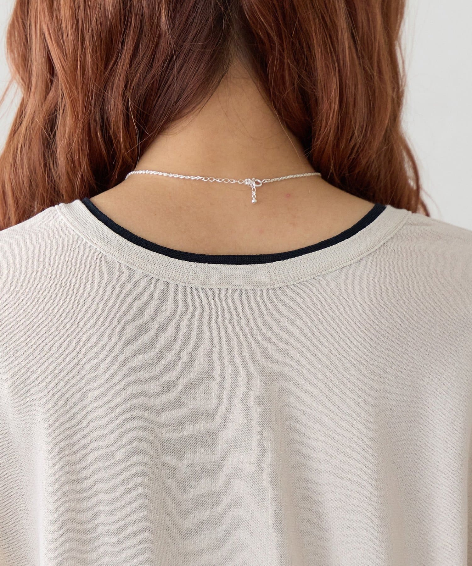 DISCOAT(ディスコート) 多機能バイカラーカーディガン