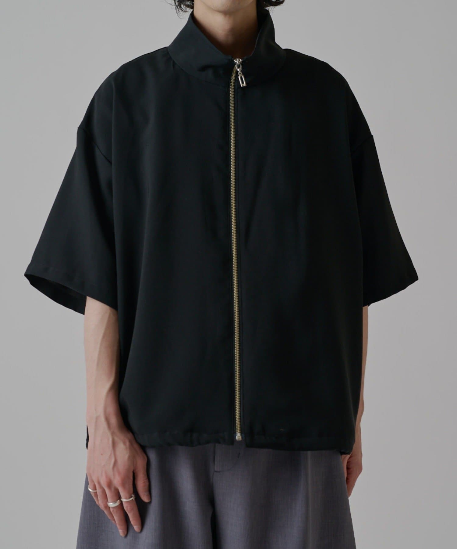 Lui's(ルイス) ショートスリーブジップシャツ