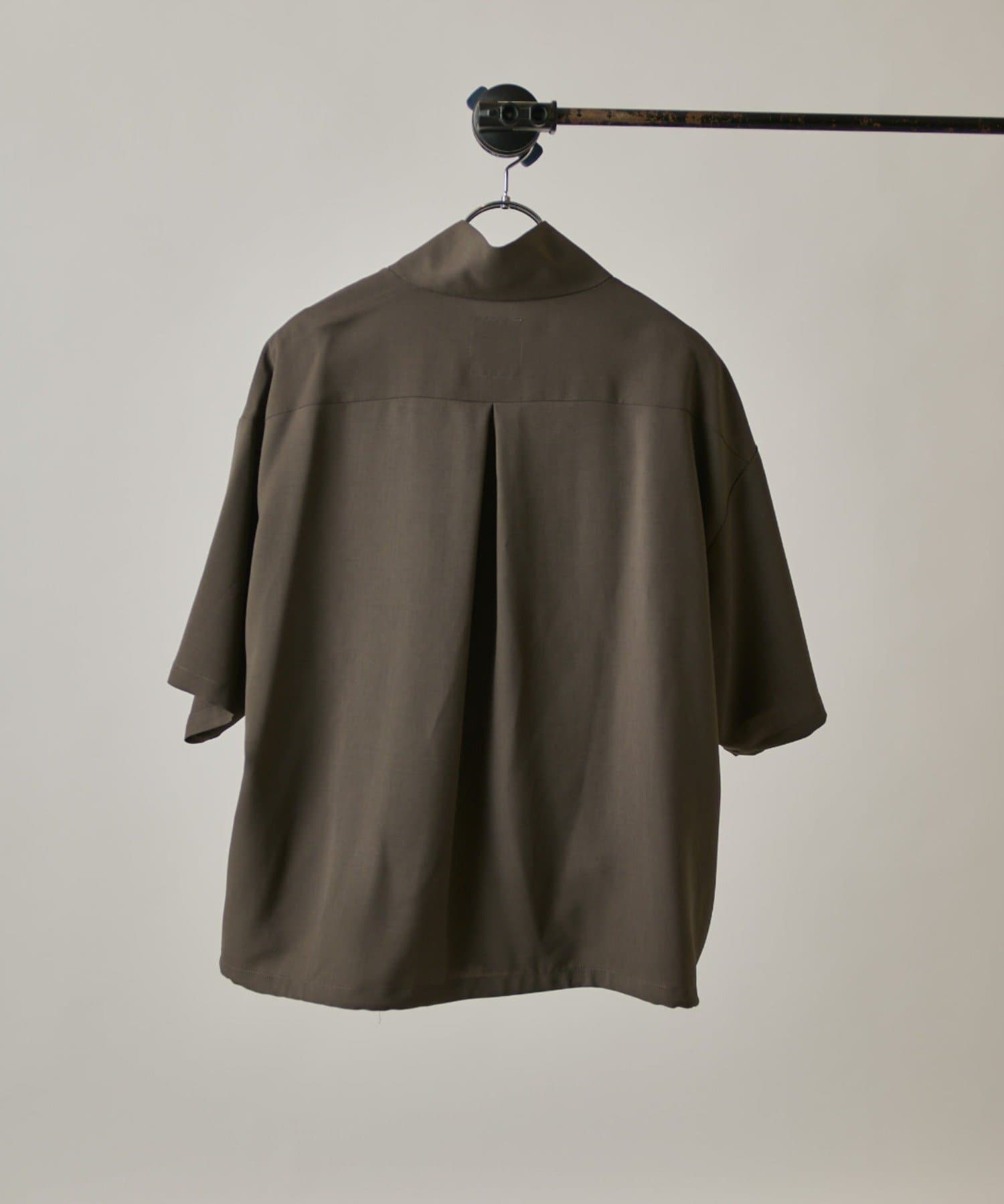 Lui's(ルイス) ショートスリーブオーバーZIPシャツ