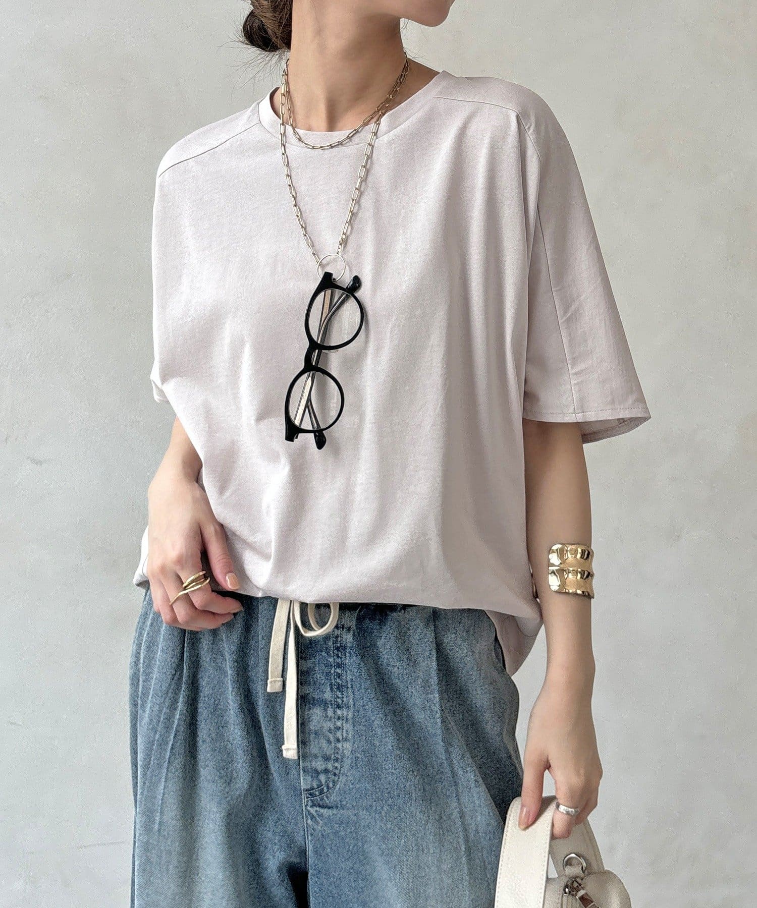 DOUDOU(ドゥドゥ) 【WEB限定】コットンドルマンTEE