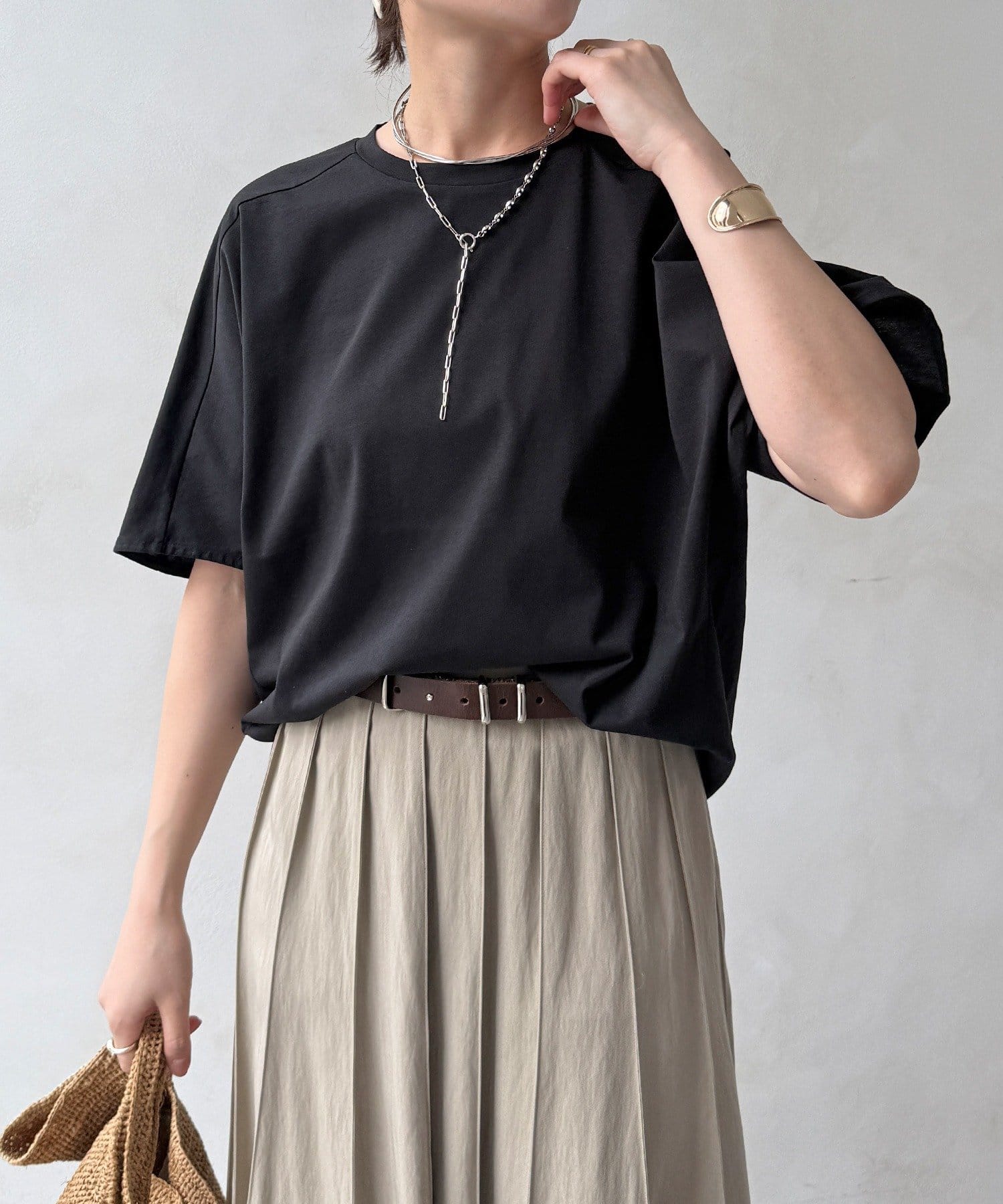DOUDOU(ドゥドゥ) 【WEB限定】コットンドルマンTEE