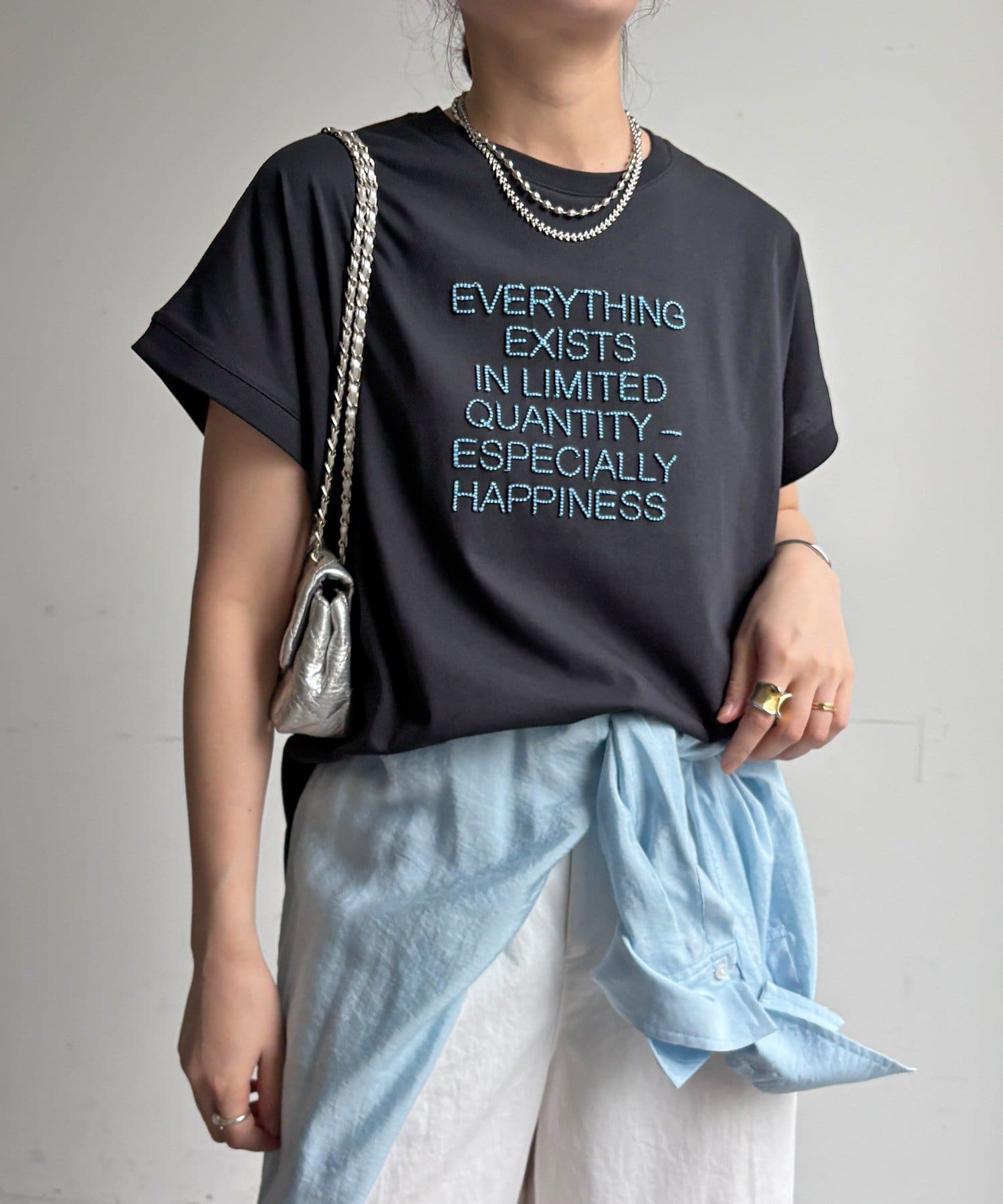 DOUDOU(ドゥドゥ) 【WEB限定】ロゴ刺繍プルオーバー