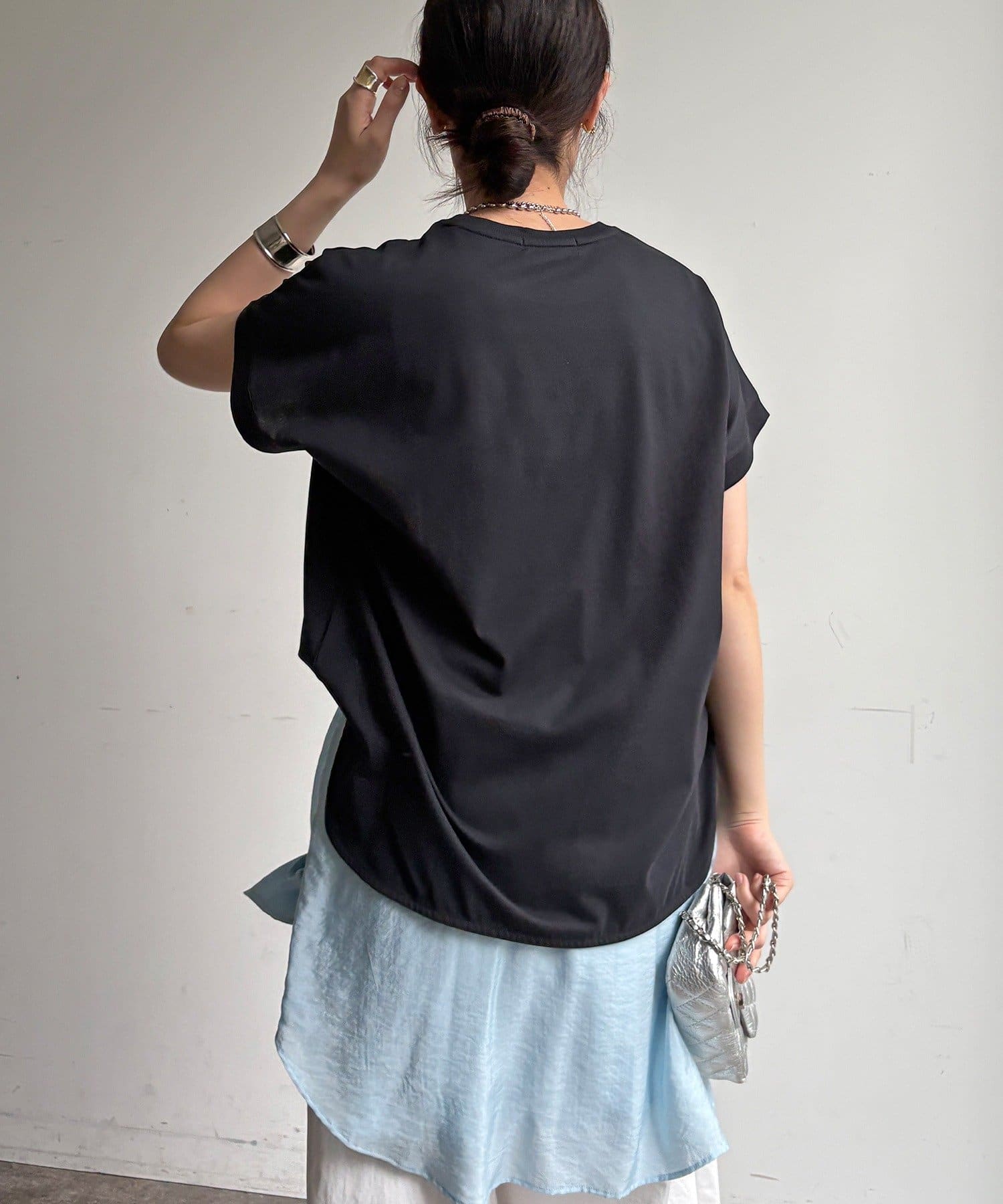 DOUDOU(ドゥドゥ) 【WEB限定】ロゴ刺繍プルオーバー