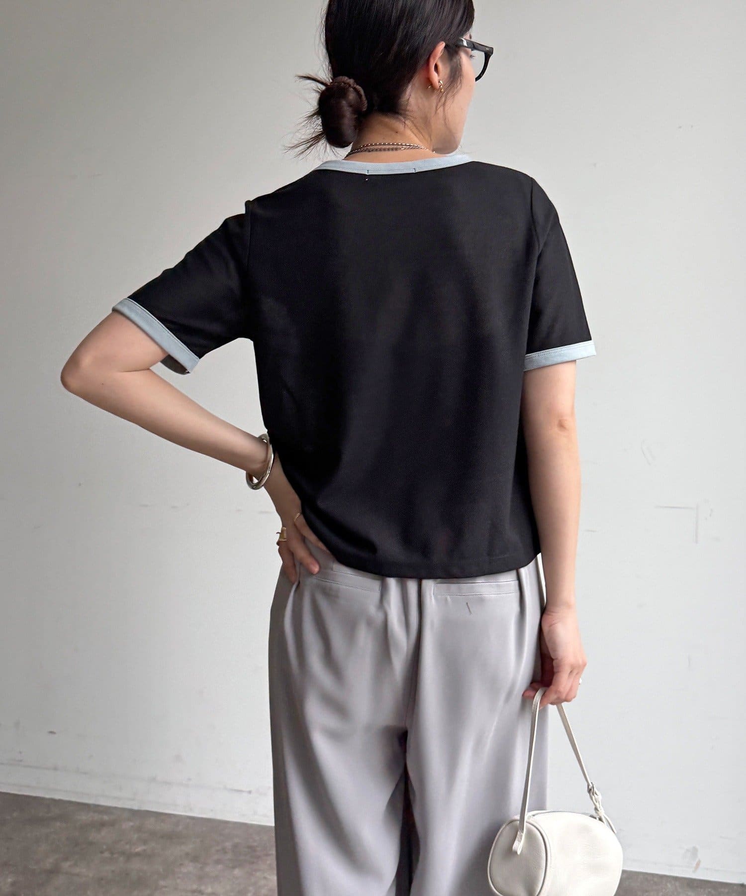 DOUDOU(ドゥドゥ) 【WEB限定】リンガーTEE