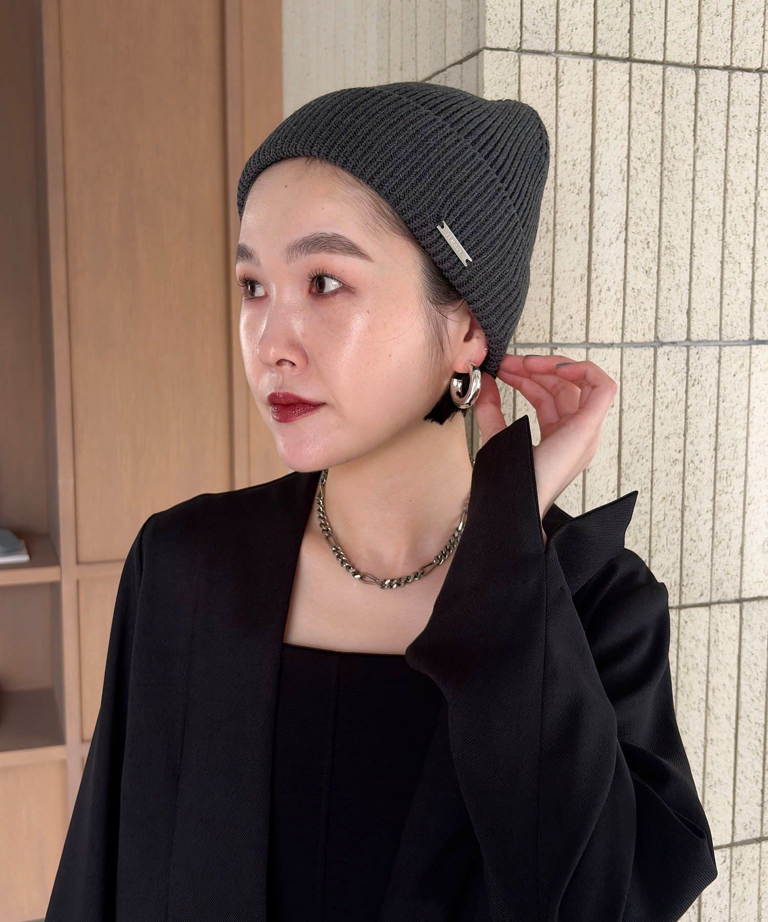 CAPRICIEUX LE'MAGE(カプリシュレマージュ) 【tani企画】コットンビーニー