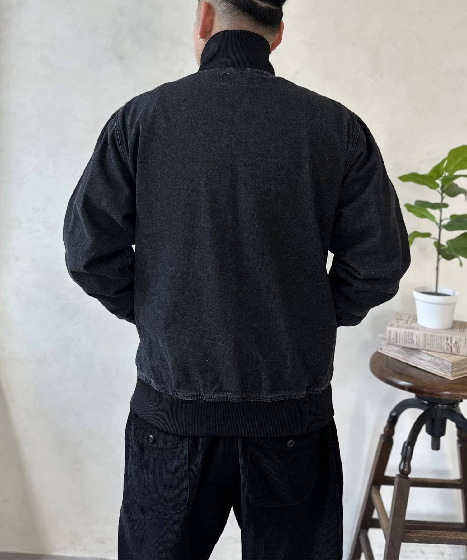 LOCUST(ローカスト) 【ユニセックス】【CONVERSE】デニムトラックジャケット