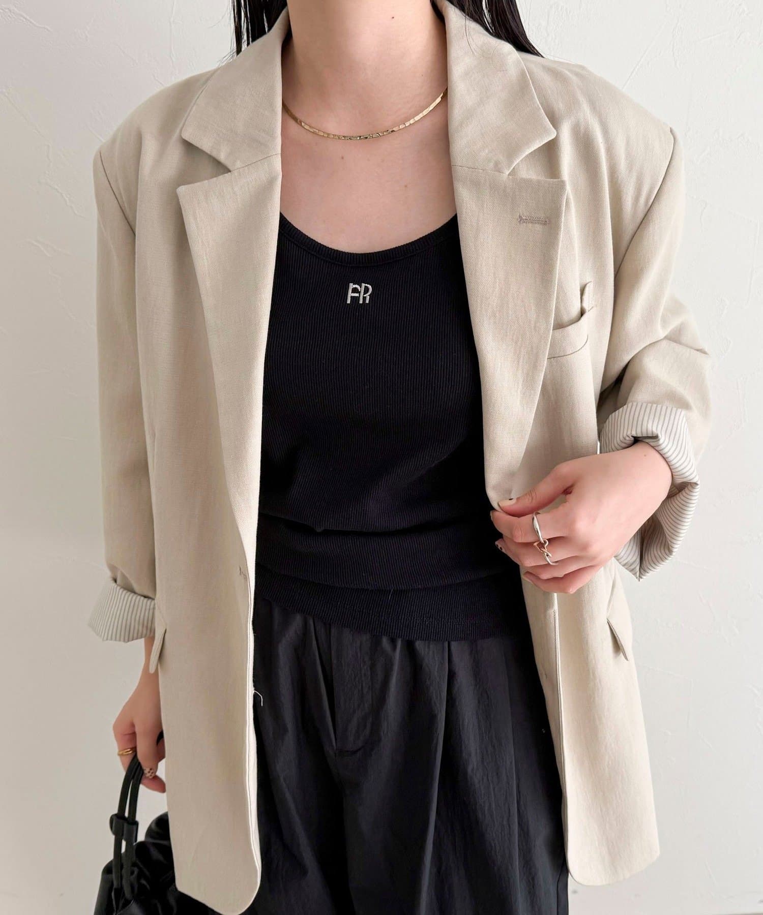 FREDY & GLOSTER(フレディ アンド グロスター) FR刺繍タンクトップ