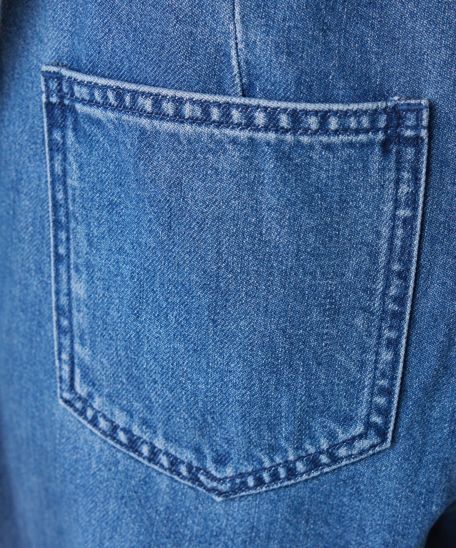 COLLAGE GALLARDAGALANTE(コラージュ ガリャルダガランテ) 【人気デザイン】Q.anos タックハーフデニムパンツ