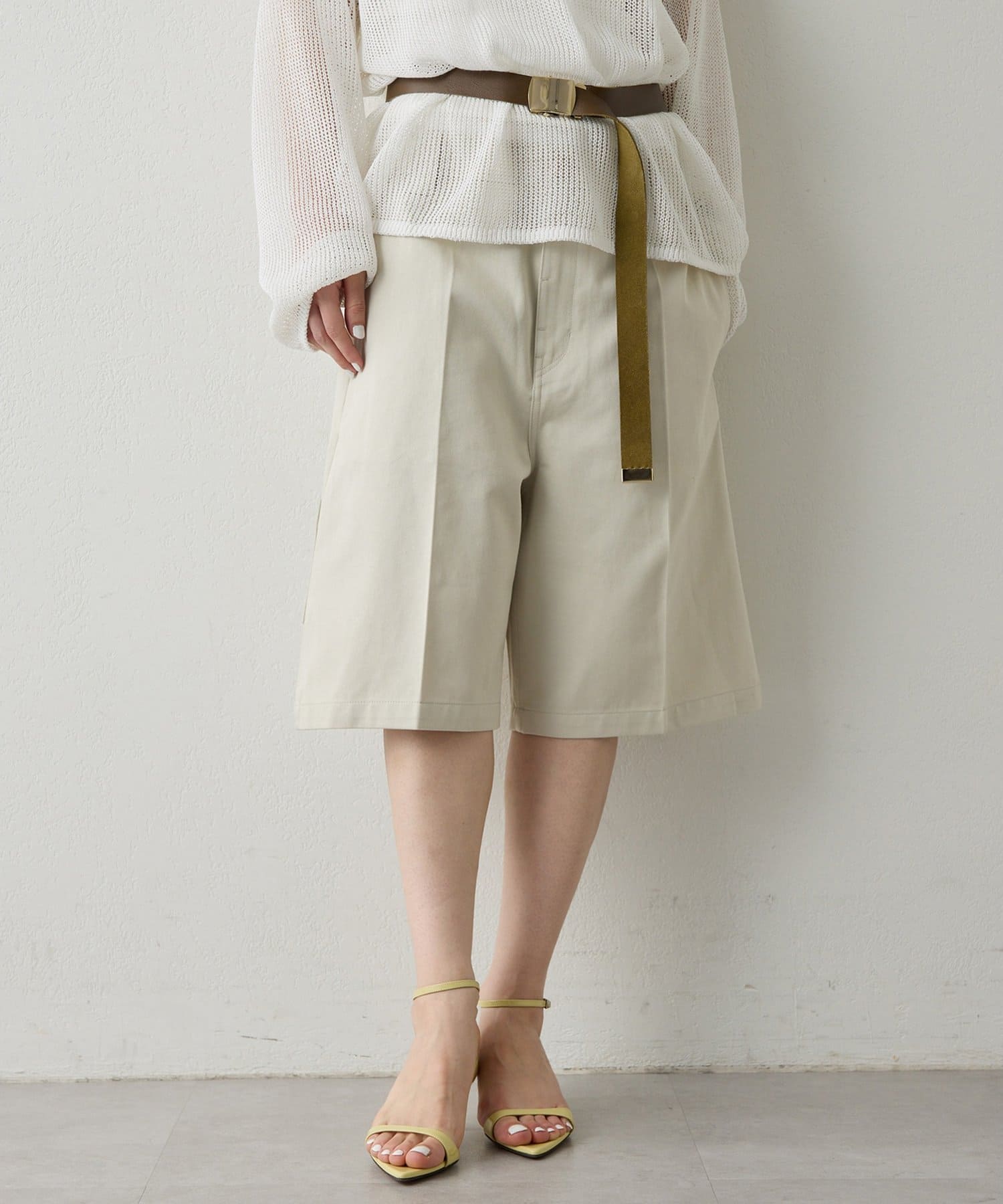 Whim Gazette(ウィム ガゼット) 【COOR】HALF PANTS