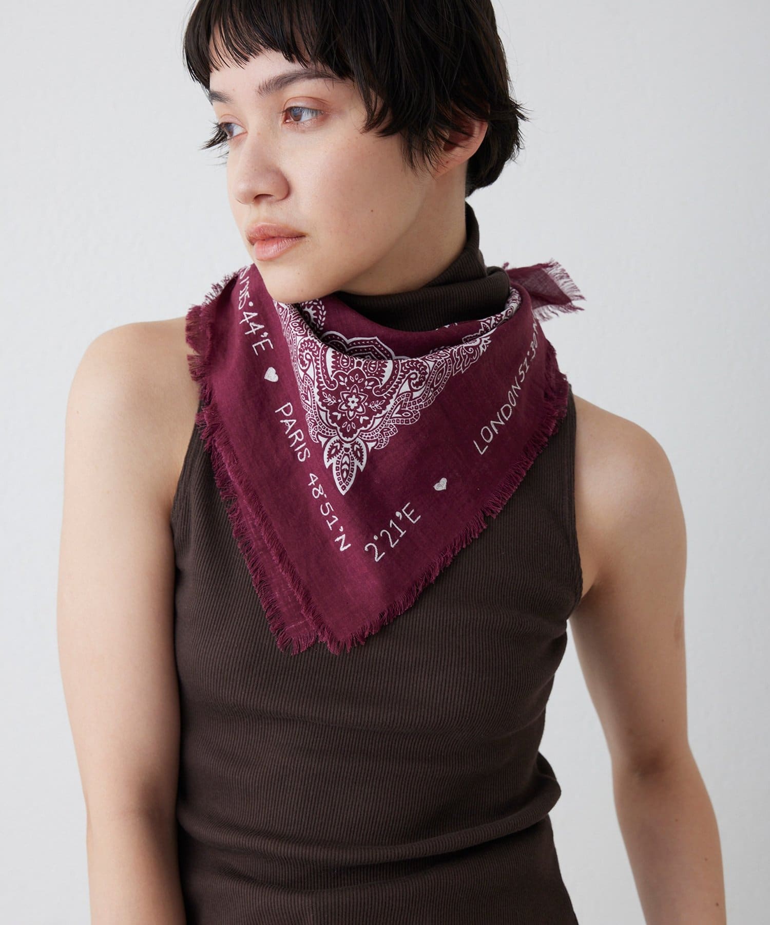 Whim Gazette(ウィム ガゼット) 【CITRUS】別注バンダナ