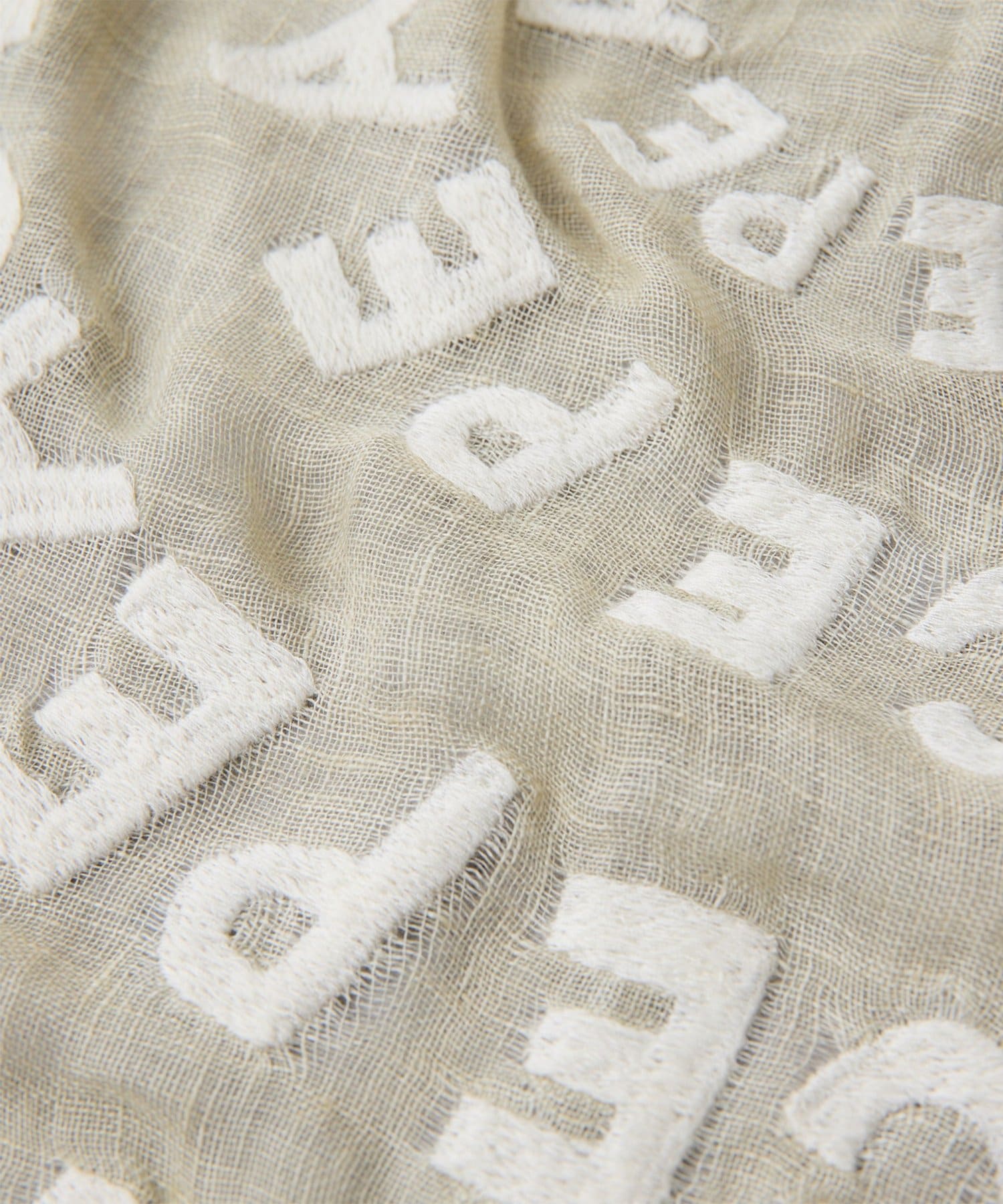 Whim Gazette(ウィム ガゼット) 【CITRUS】別注エンブロイダリーストール