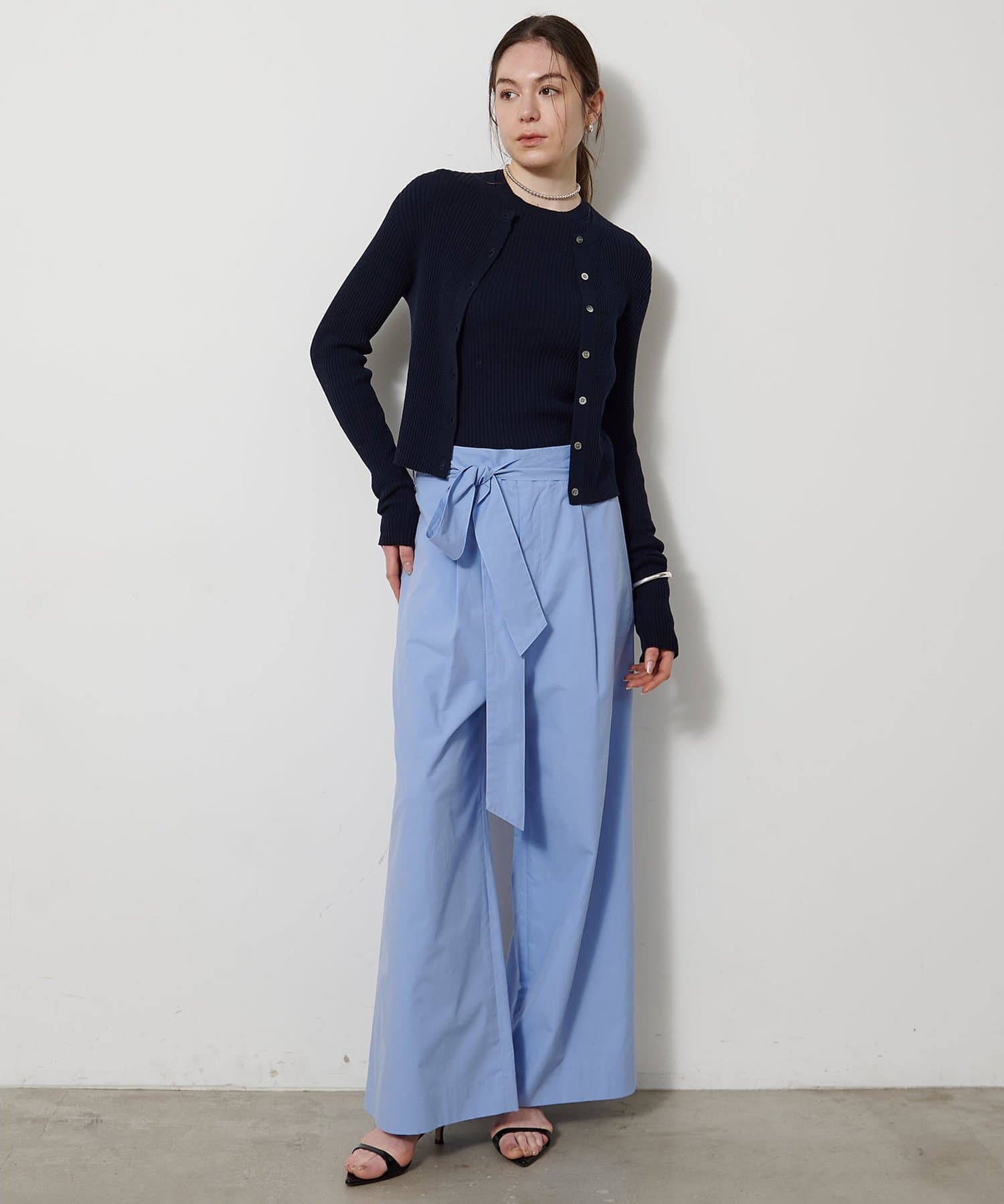 Whim Gazette(ウィム ガゼット) ホールガーメントRIBプルオーバー