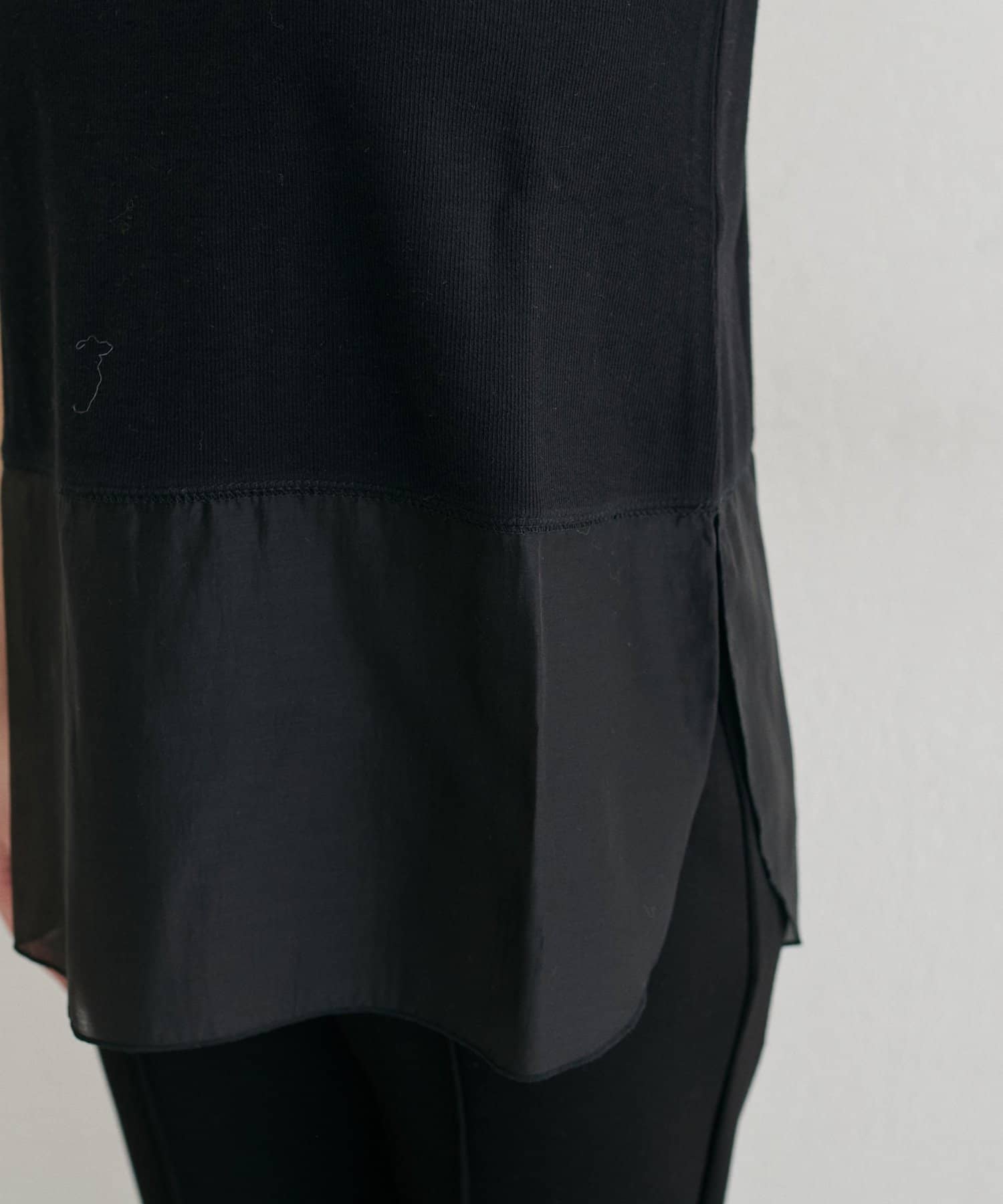 LARUTA(ラルータ) シアードッキングノースリ