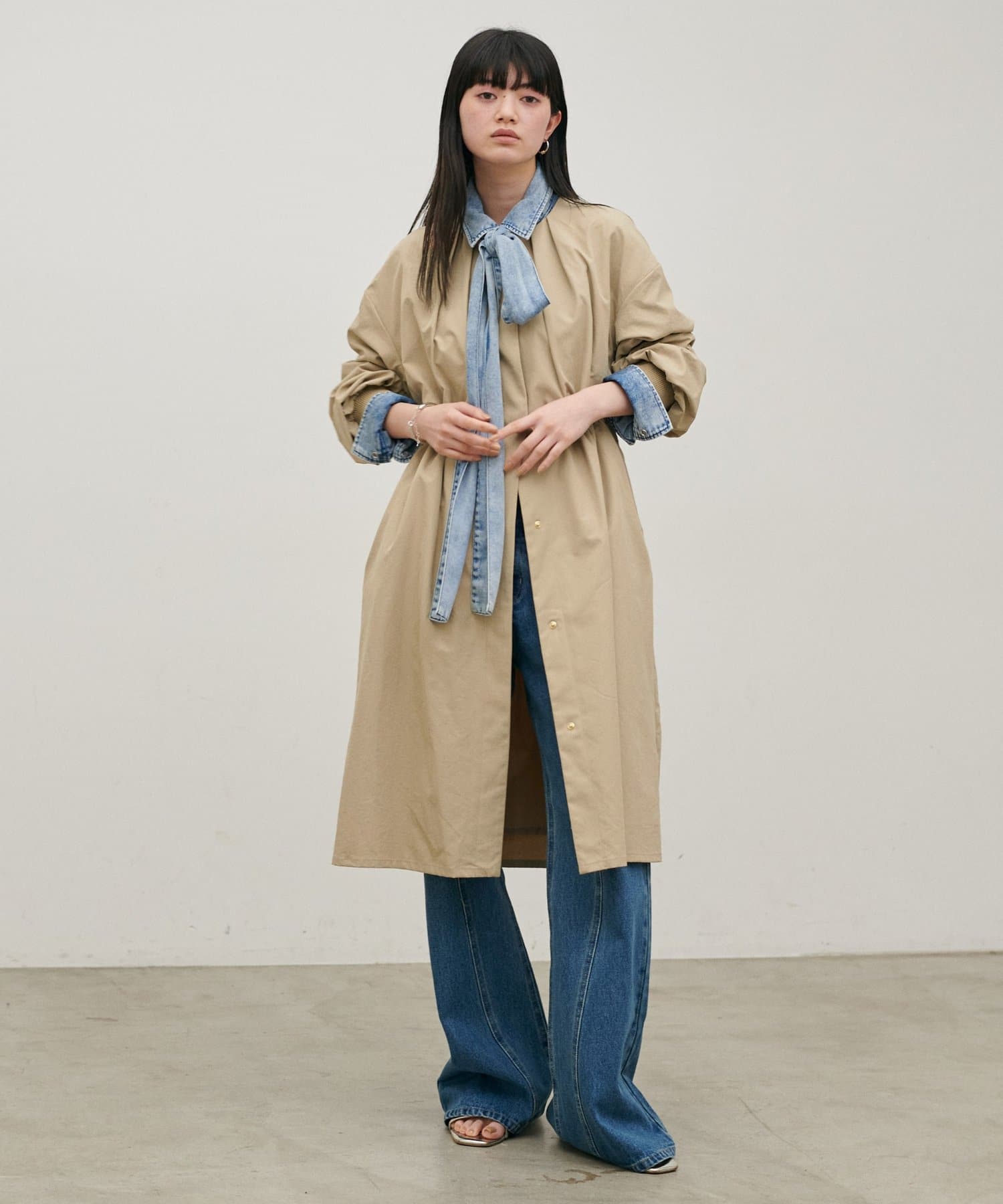 LARUTA(ラルータ) フェルムツイルノーカラーコート