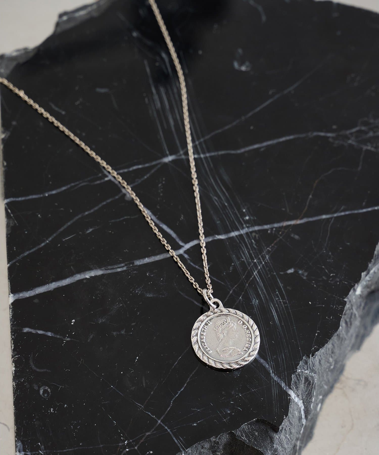 Whim Gazette(ウィム ガゼット) 【Hoaw.】コインネックレス 925SV