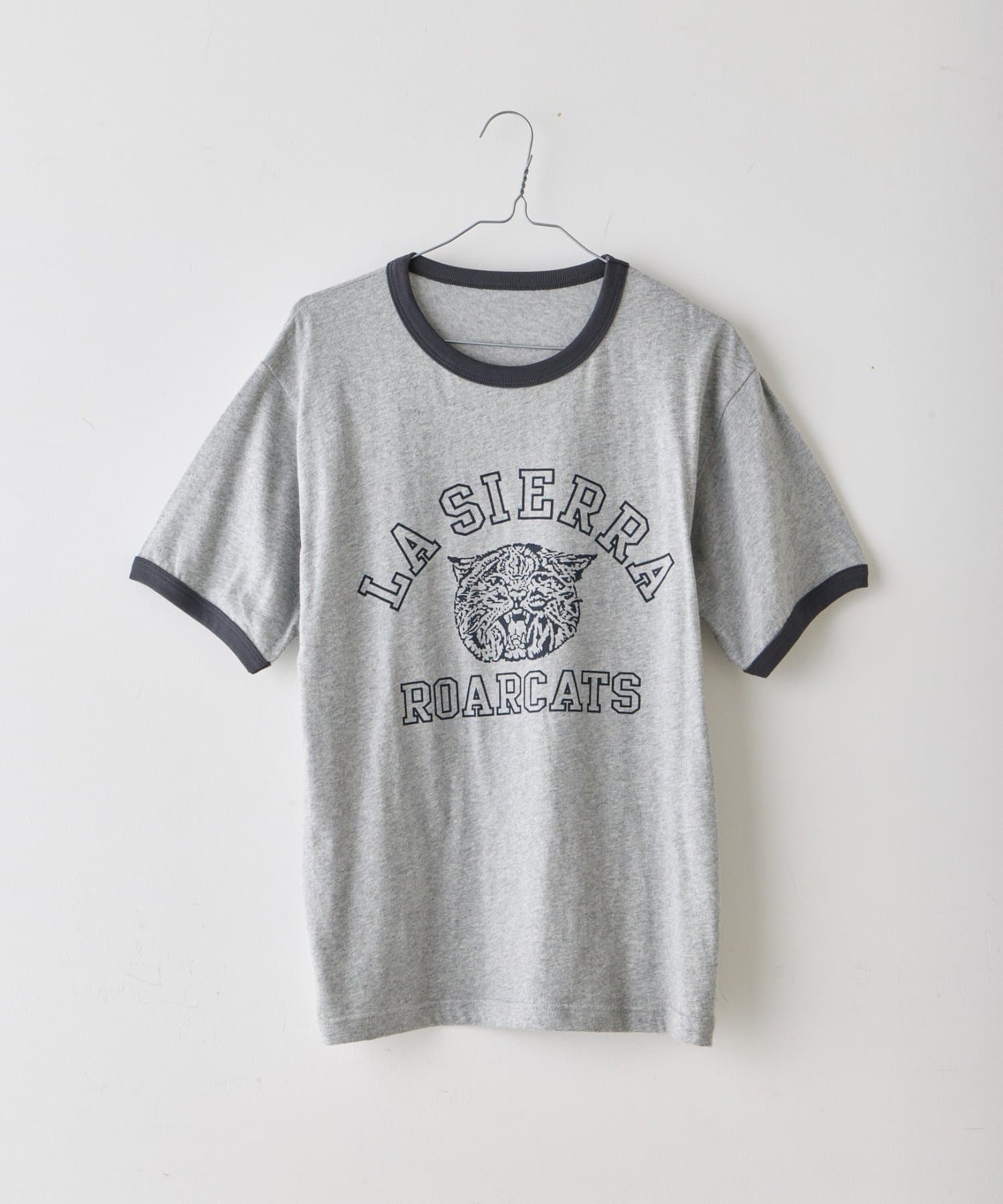 Kastane(カスタネ) 【WHIMSIC/2サイズ展開】オーバーダイ プリントTシャツ