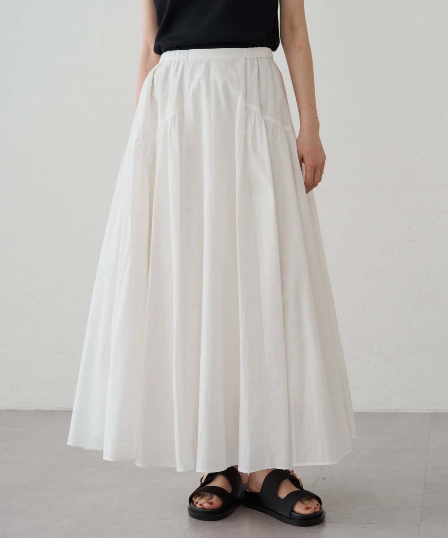 LOUNGEDRESS(ラウンジドレス) パネルギャザースカート