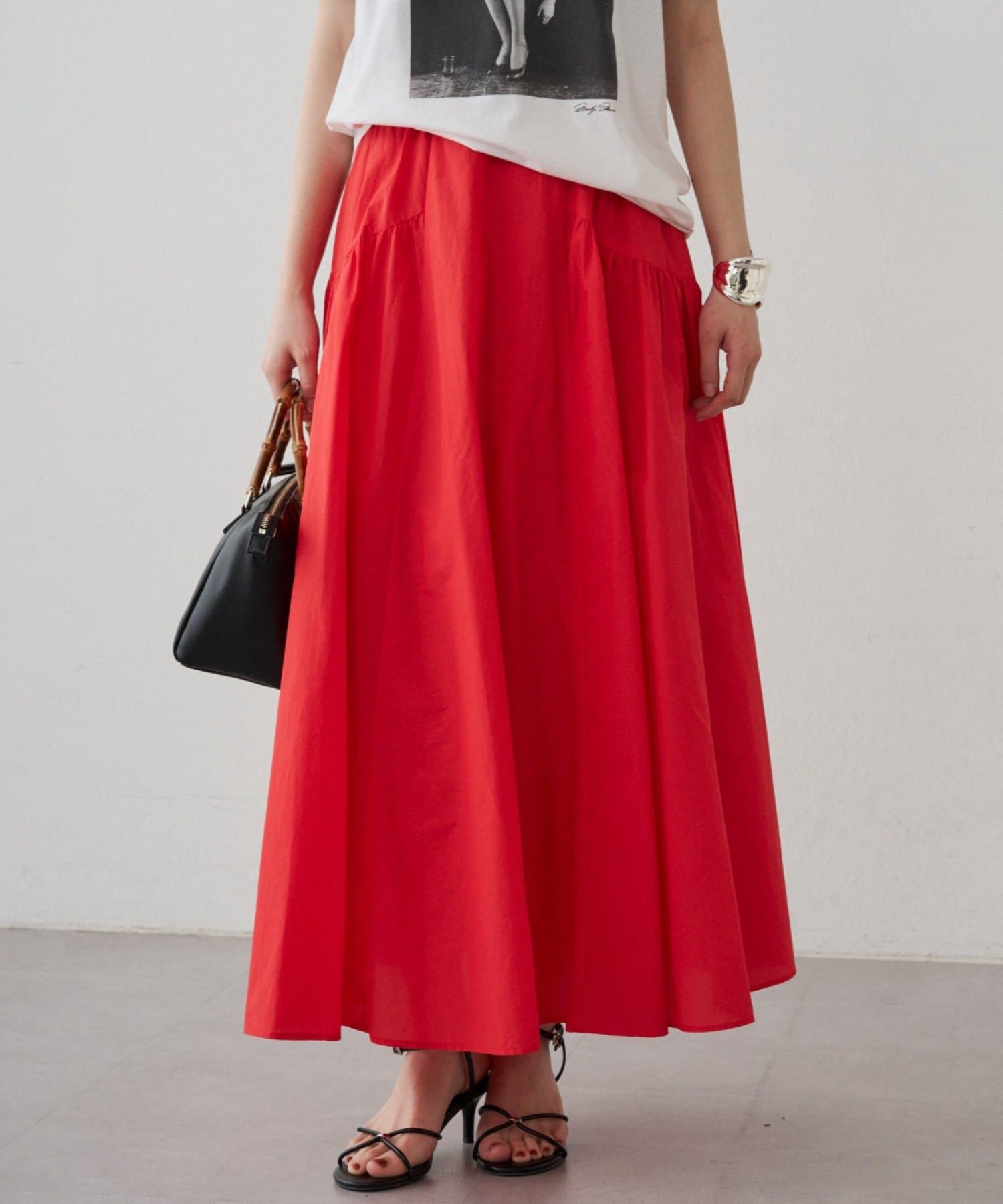 LOUNGEDRESS(ラウンジドレス) パネルギャザースカート