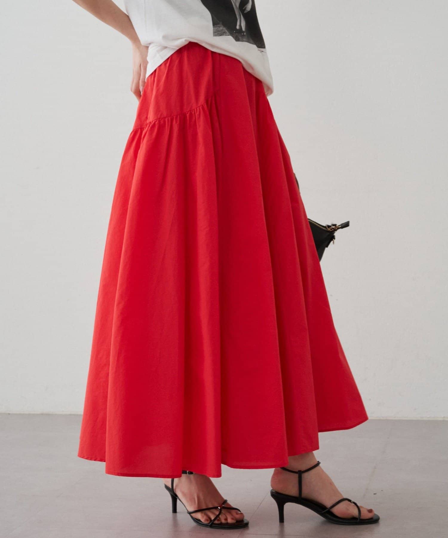 LOUNGEDRESS(ラウンジドレス) パネルギャザースカート