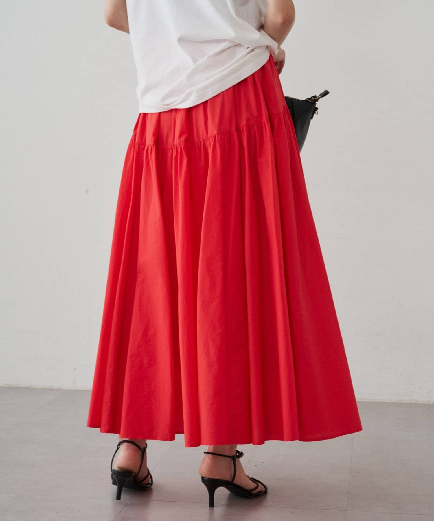 LOUNGEDRESS(ラウンジドレス) パネルギャザースカート